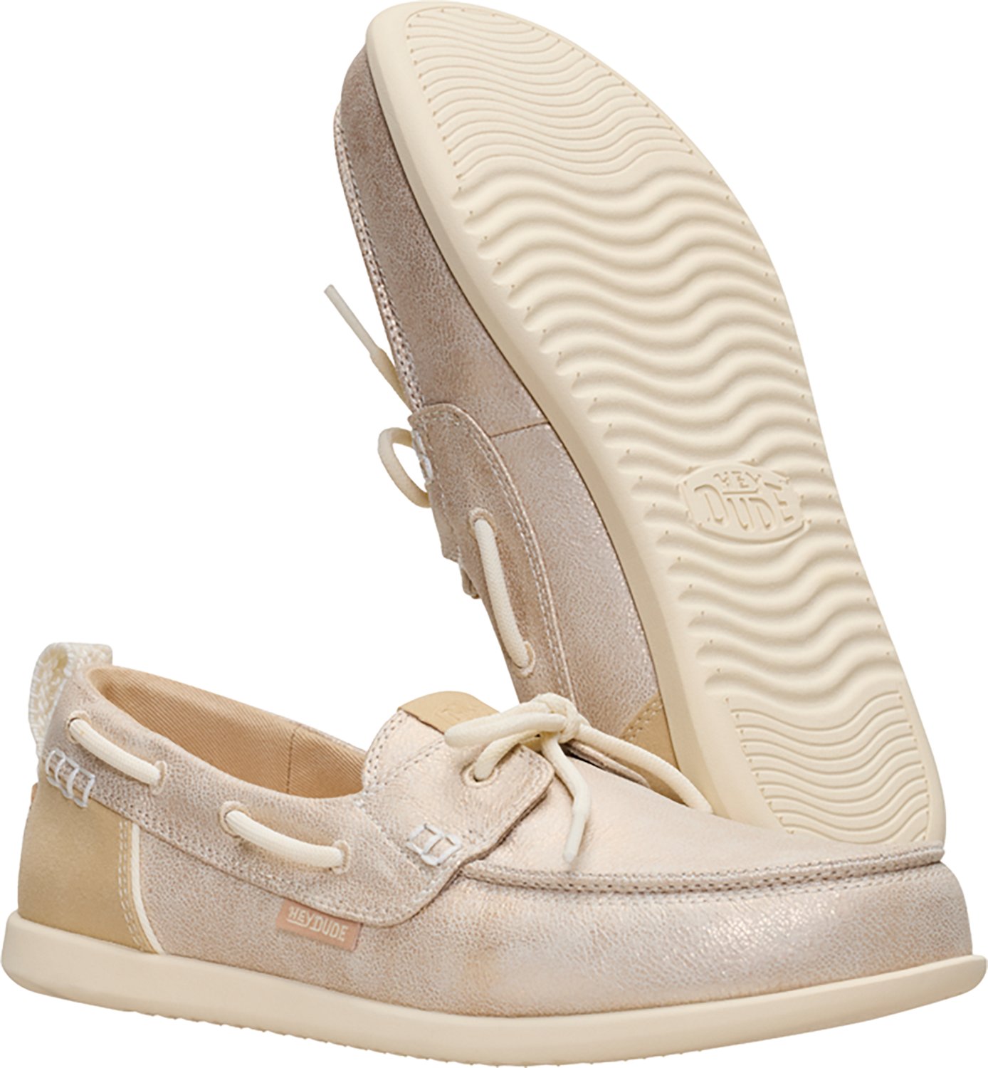 HEYDUDE Women's Wendy Harbor Breeze Lo Classic Boat Shoes - view number 5