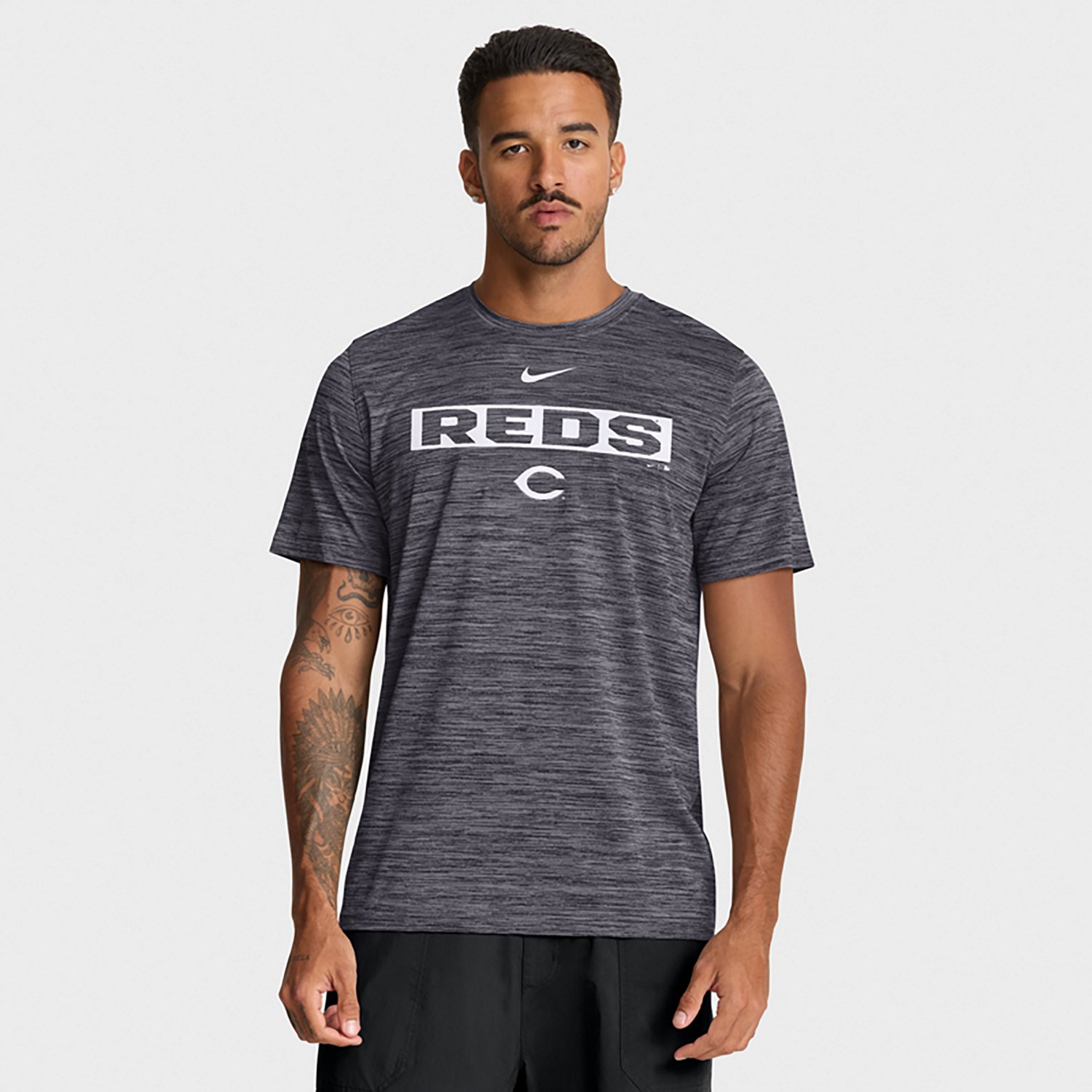 Nike Men's Cincinnati Reds Primetime Rewind Velocity Graphic T-shirt