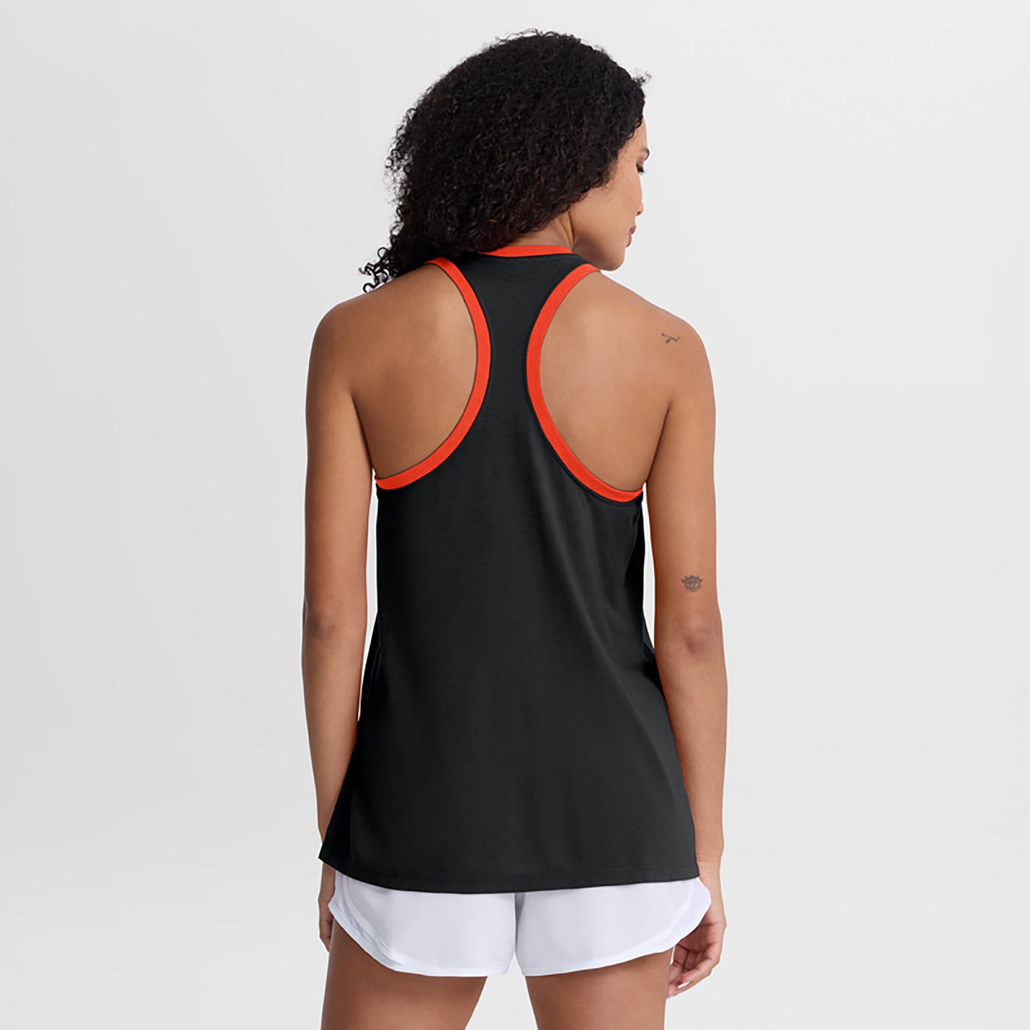 Nike Women's Orioles Team Logo Racerback Tank Top - view number 2