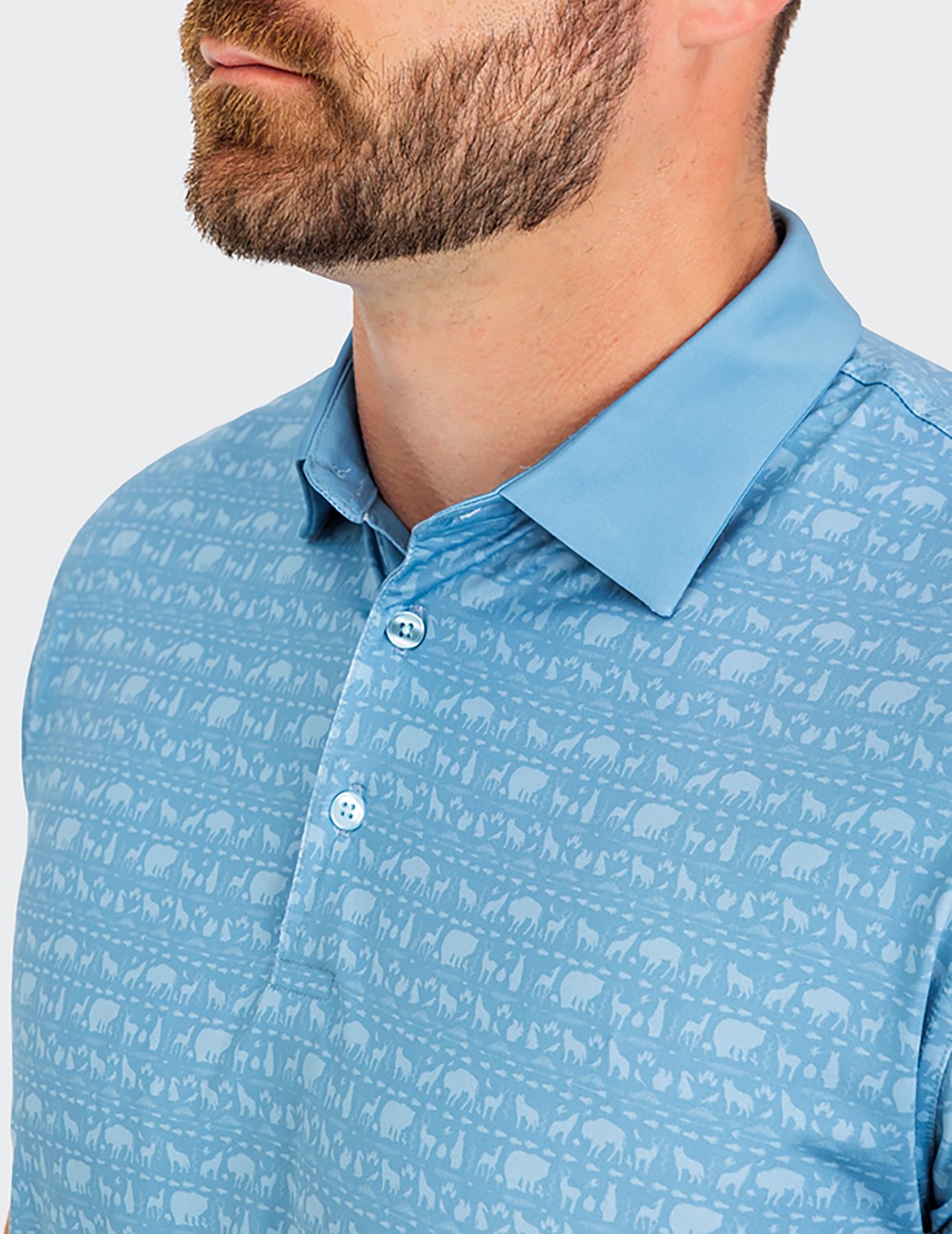Waggle Golf Men's Sanctuary Polo Shirt - view number 3