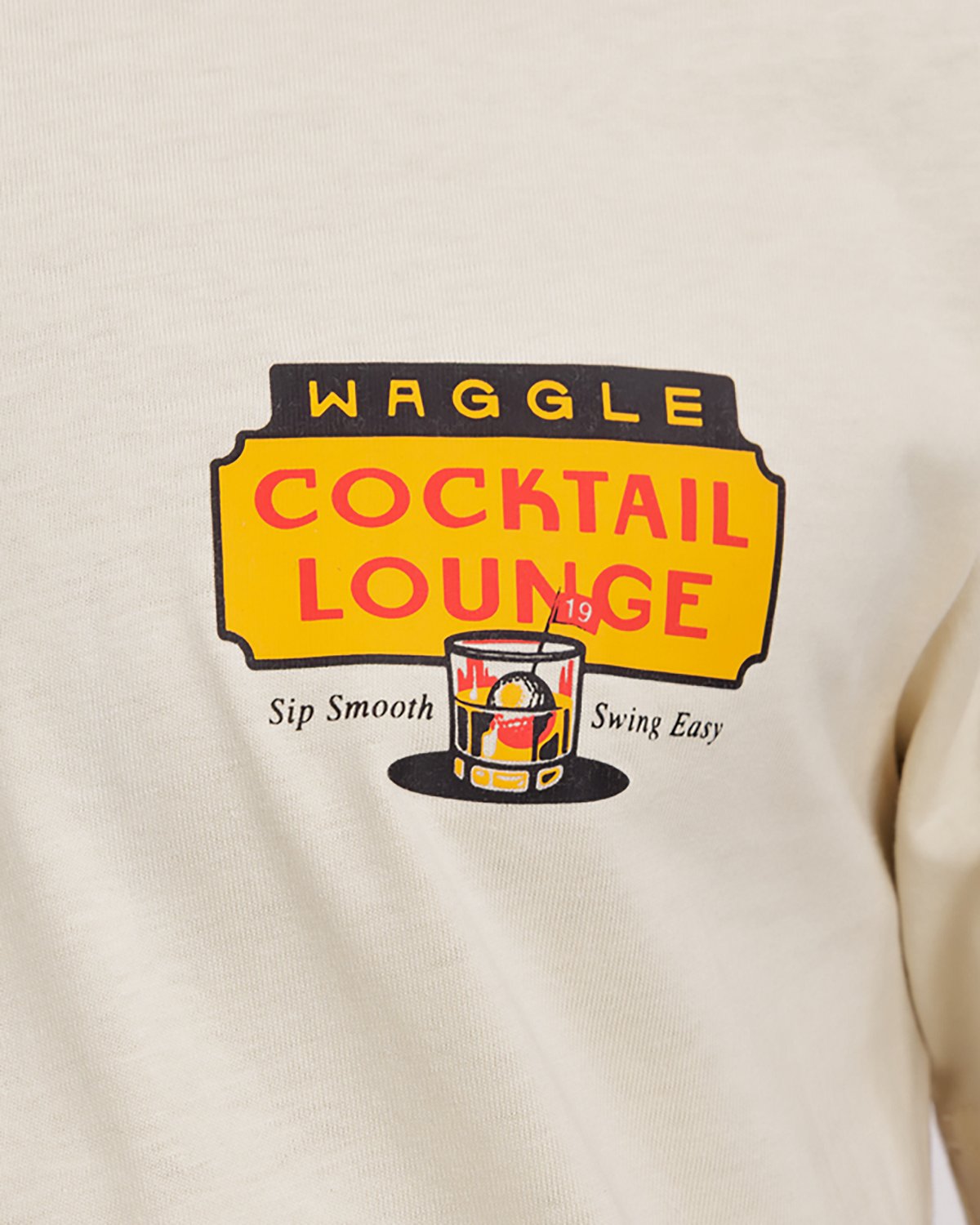 Waggle Golf Men's 3 Cocktail Lounge T-shirt - view number 3
