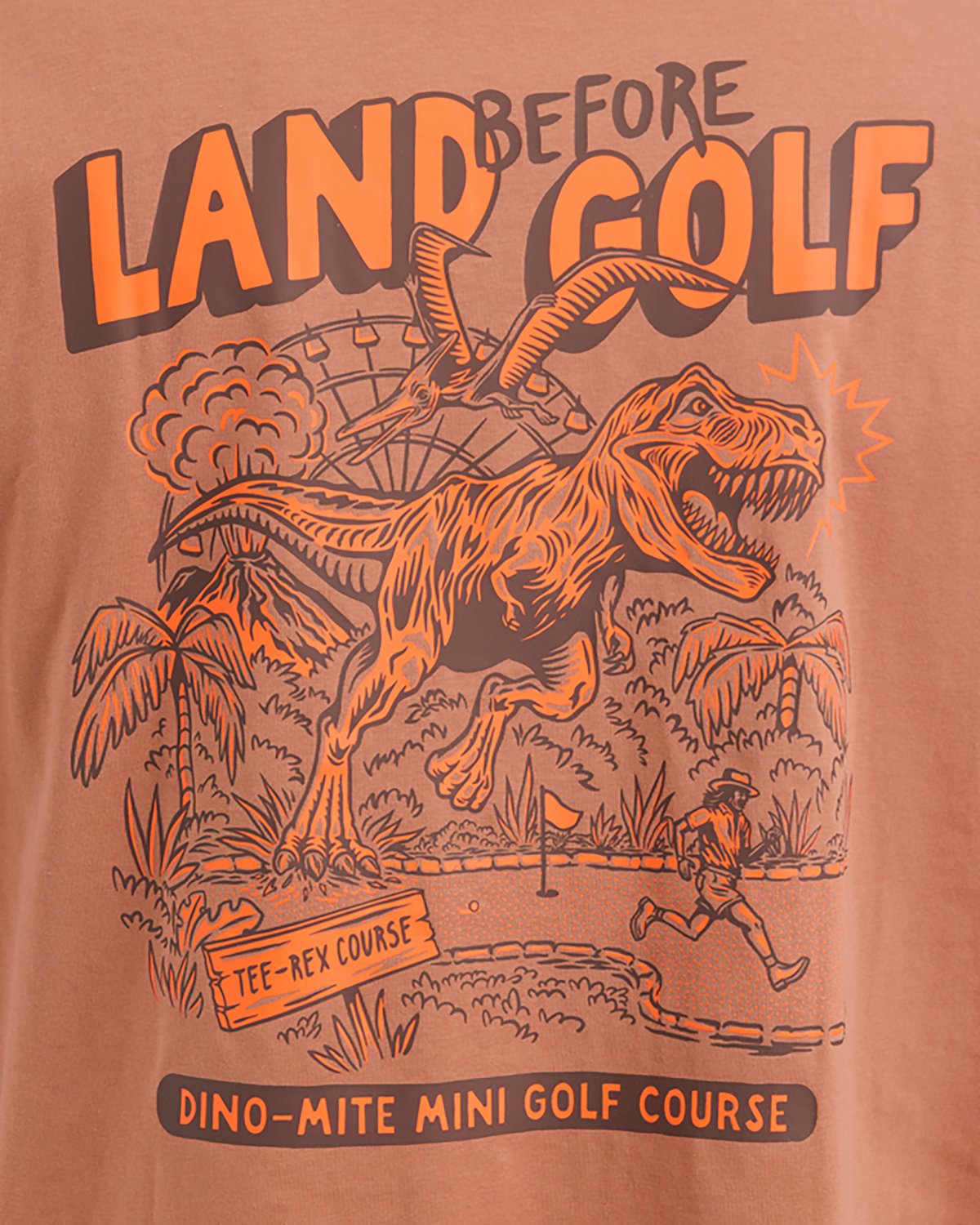 Waggle Golf Men's Land Before Golf T-shirt - view number 4