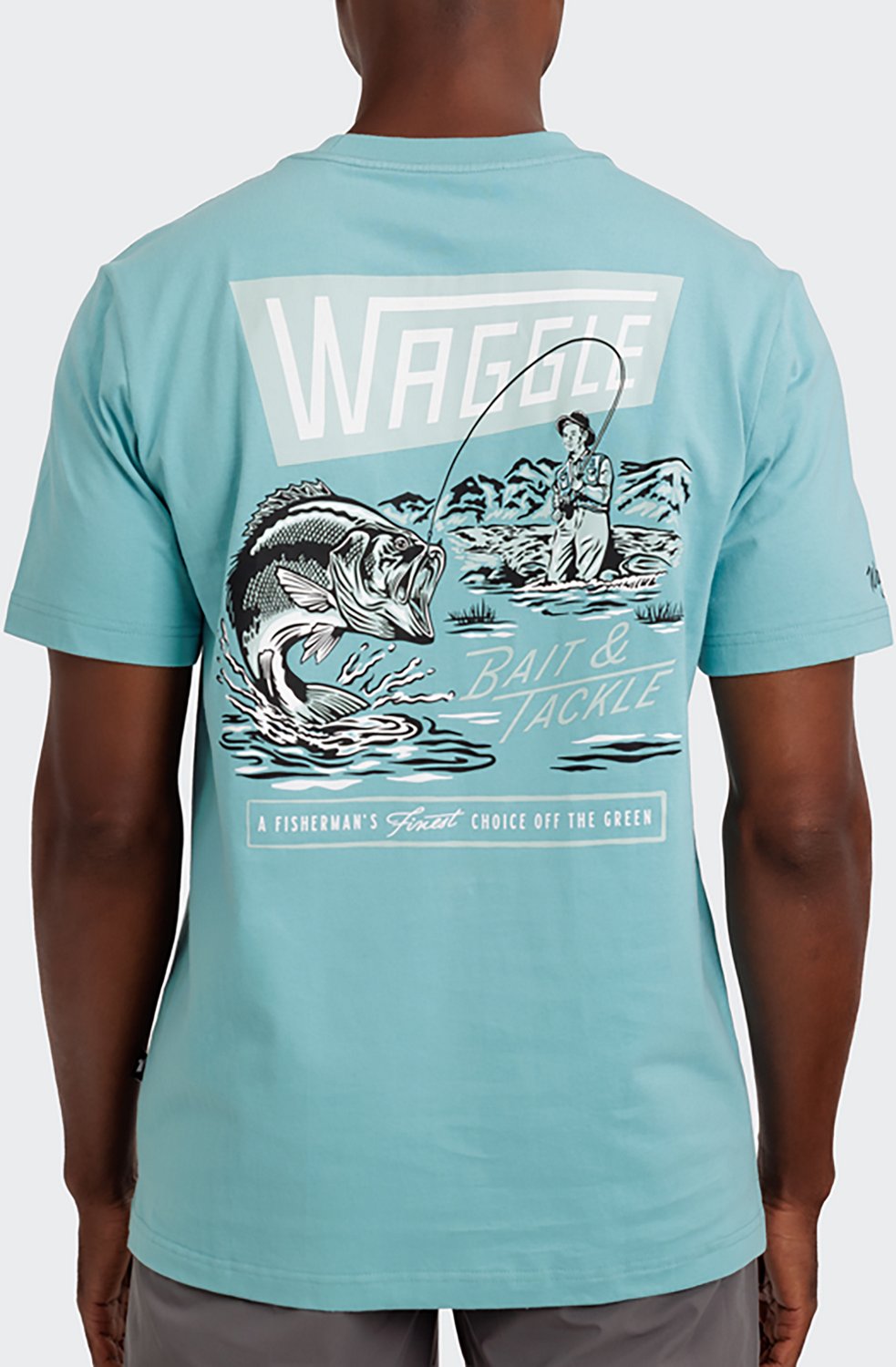 Waggle Golf Men's Bait and Tackle T-shirt - view number 2