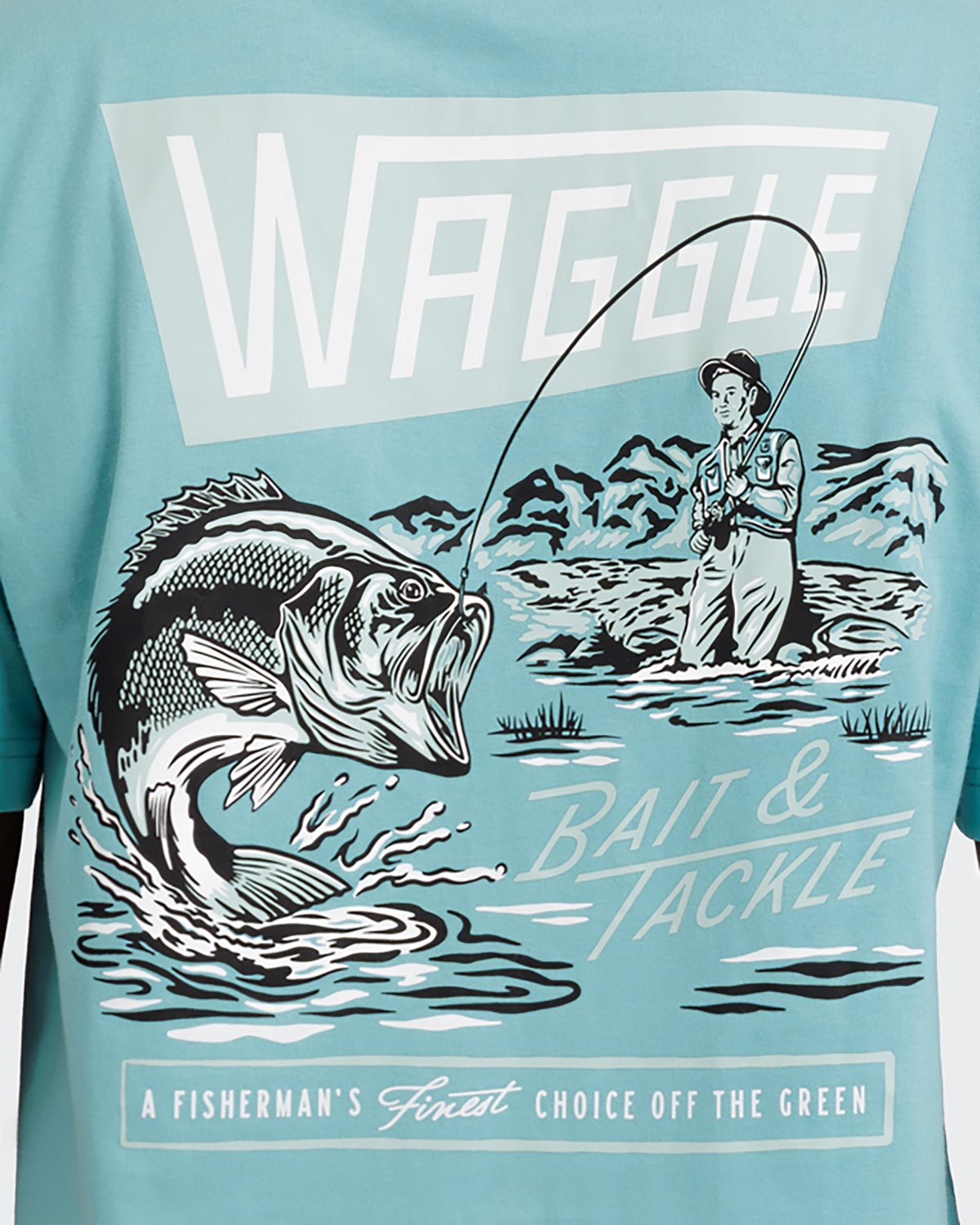 Waggle Golf Men's Bait and Tackle T-shirt