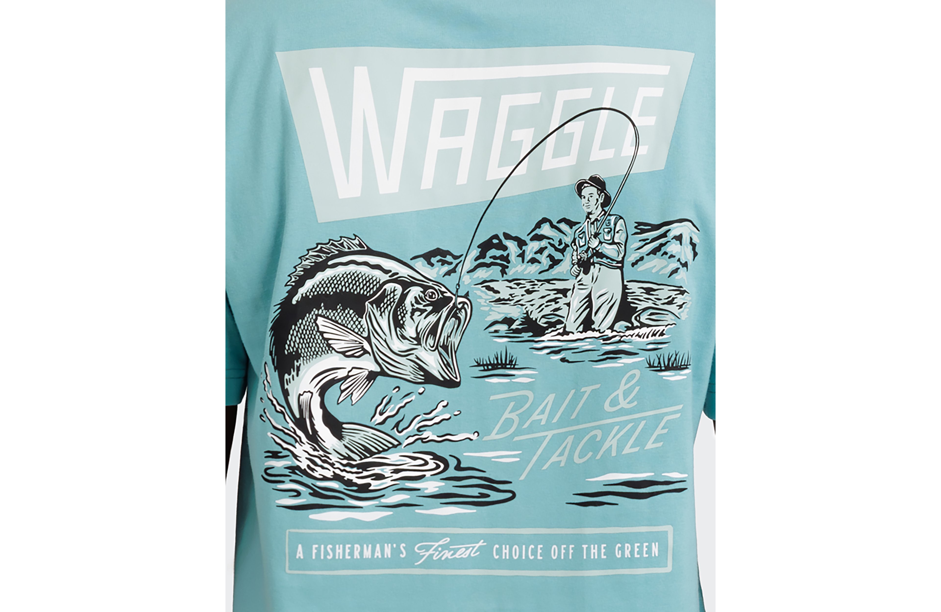 Waggle Golf Men's Bait and Tackle T-shirt