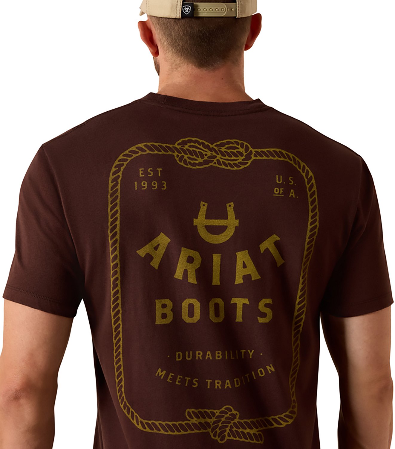 Ariat Men's Ariat Western Ropes Classic Fit T-shirt - view number 2