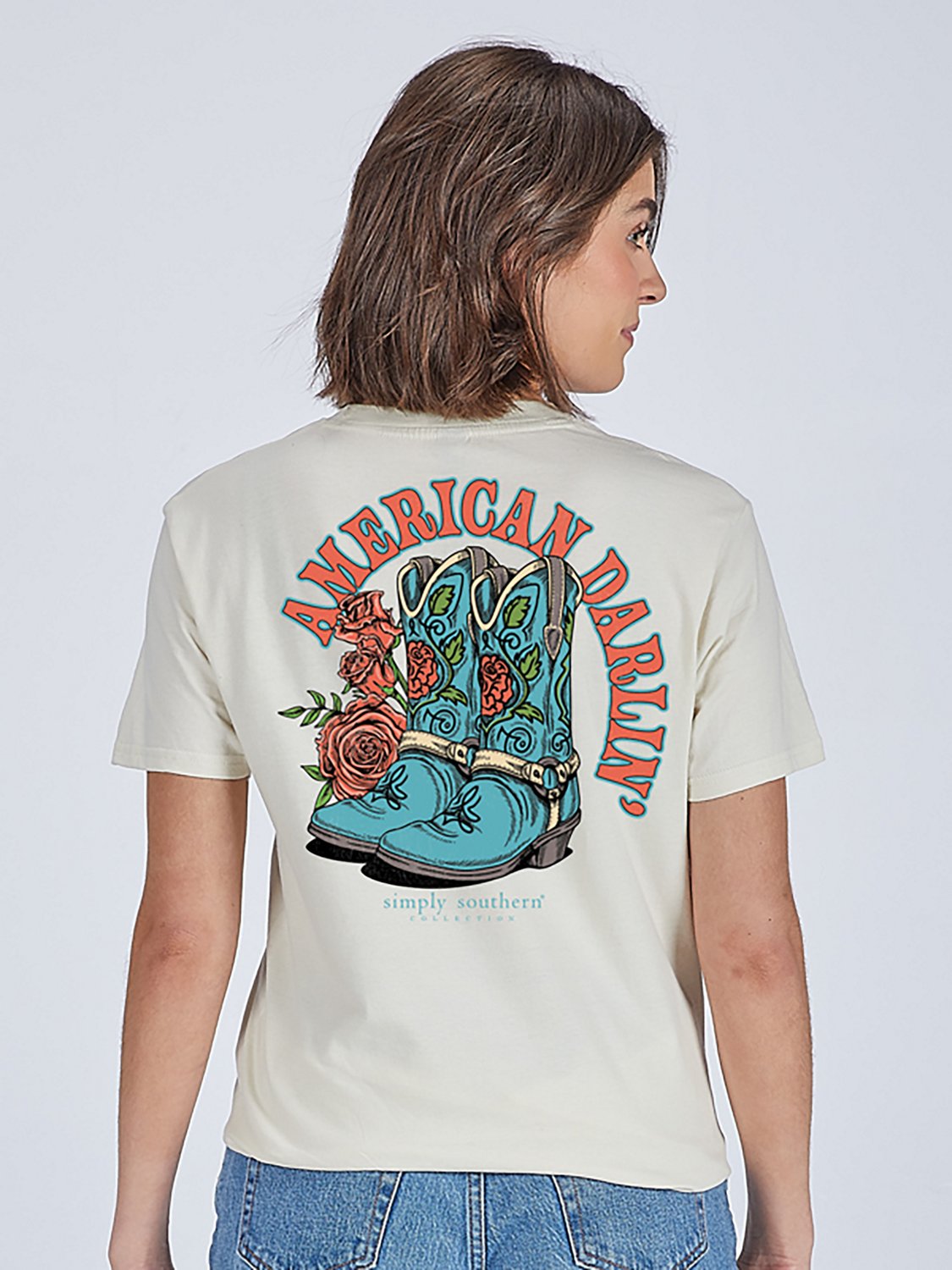 Simply Southern Women's Darlin Graphic T-shirt