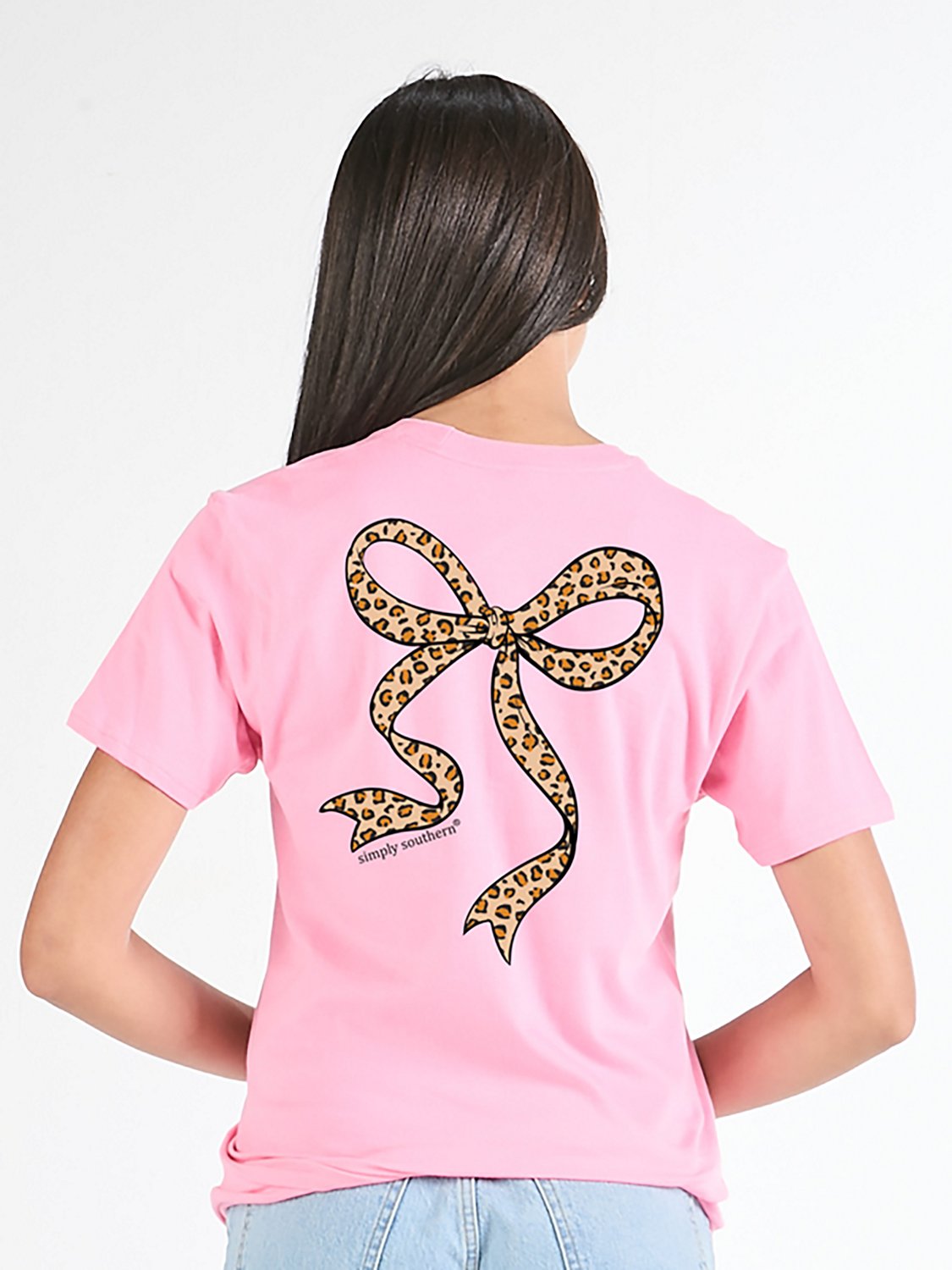 Simply Southern Women's Leopard Graphic T-shirt