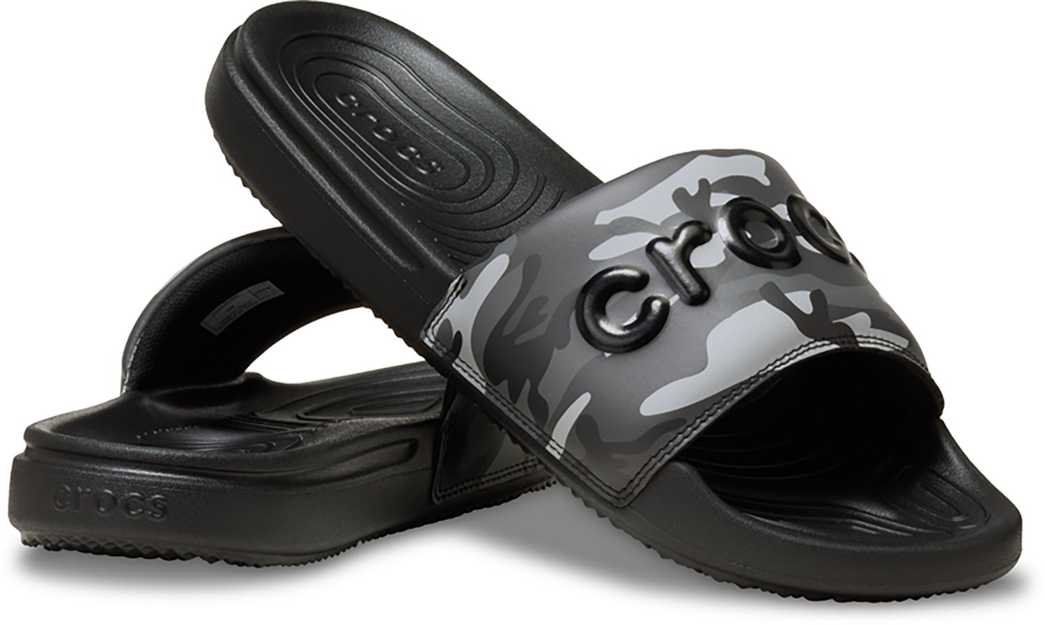 Crocs Men's All Day Camo Slides - view number 6
