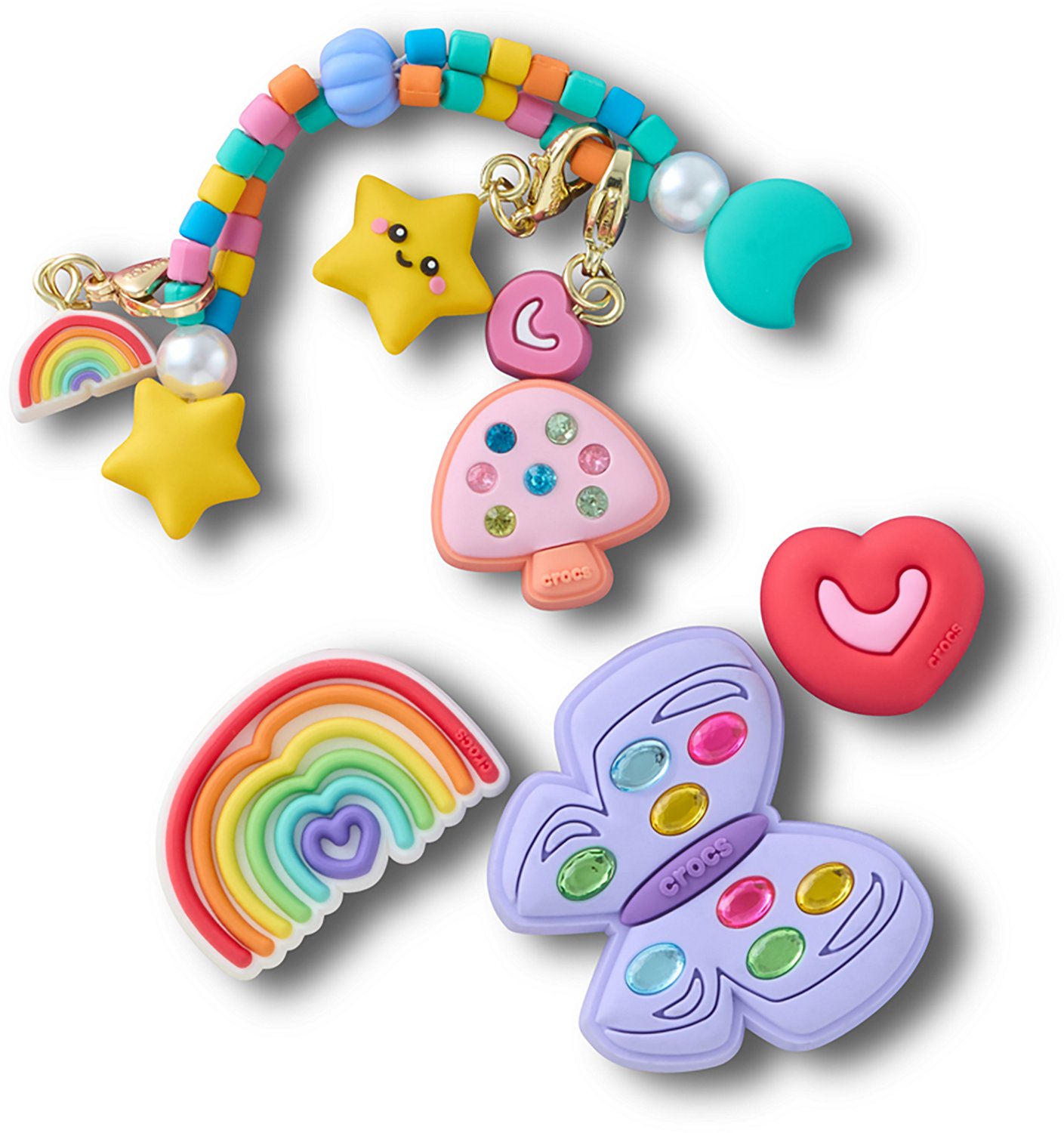 Crocs Girly Jewels Jibbitz 5-Pack