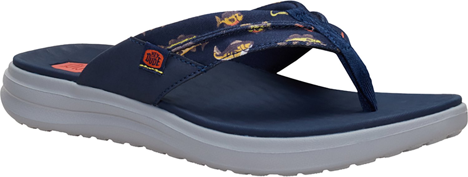 HEYDUDE Men's Finn Flip Cast Flip-Flops - view number 3