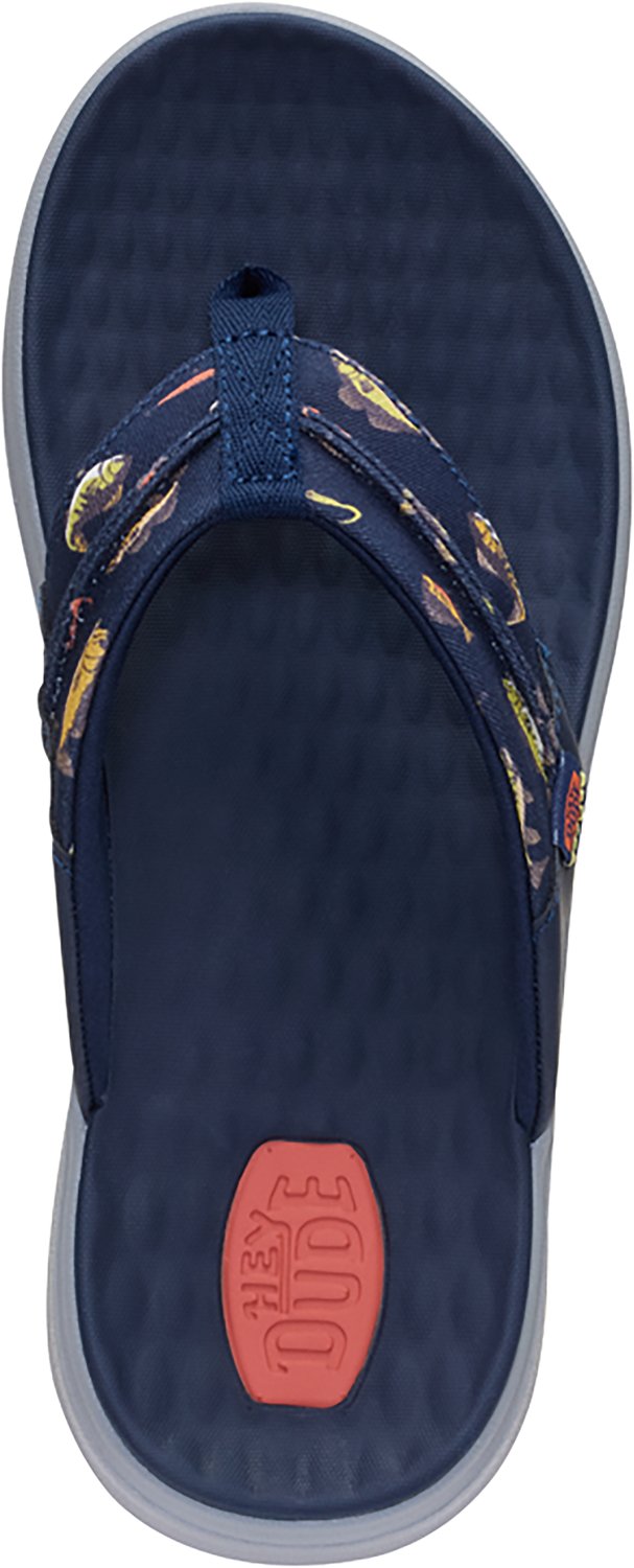 HEYDUDE Men's Finn Flip Cast Flip-Flops - view number 5