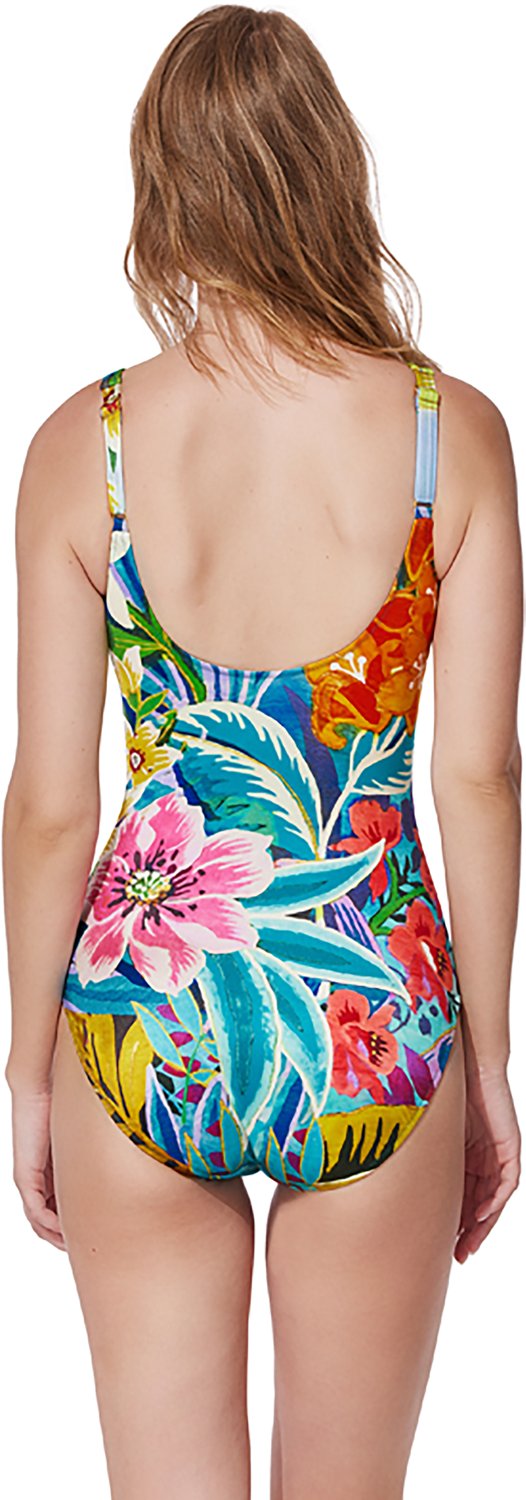 Gottex Women's Tropicana Square Neck One Piece Swimsuit - view number 2