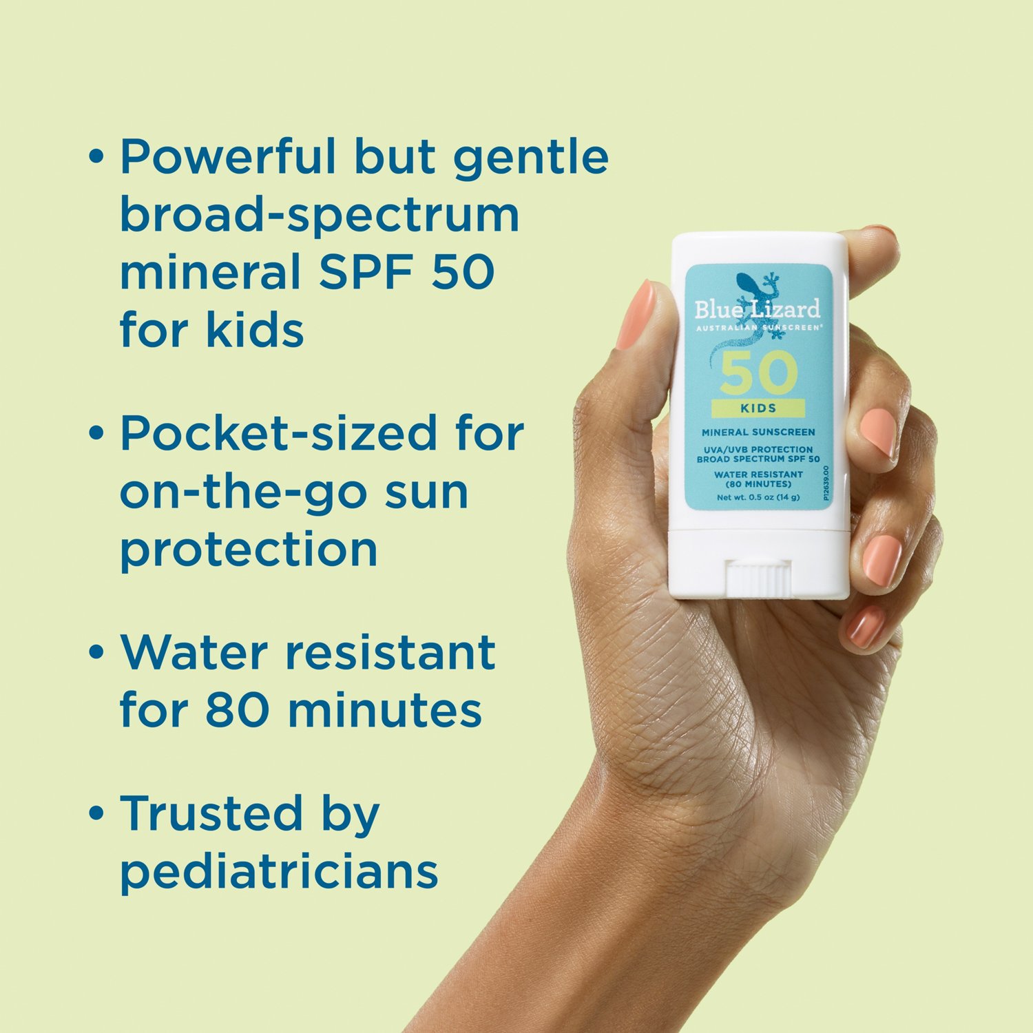 Blue Lizard Kids Mineral Sunscreen Stick - SPF 50 - 0.5 oz - view number 5