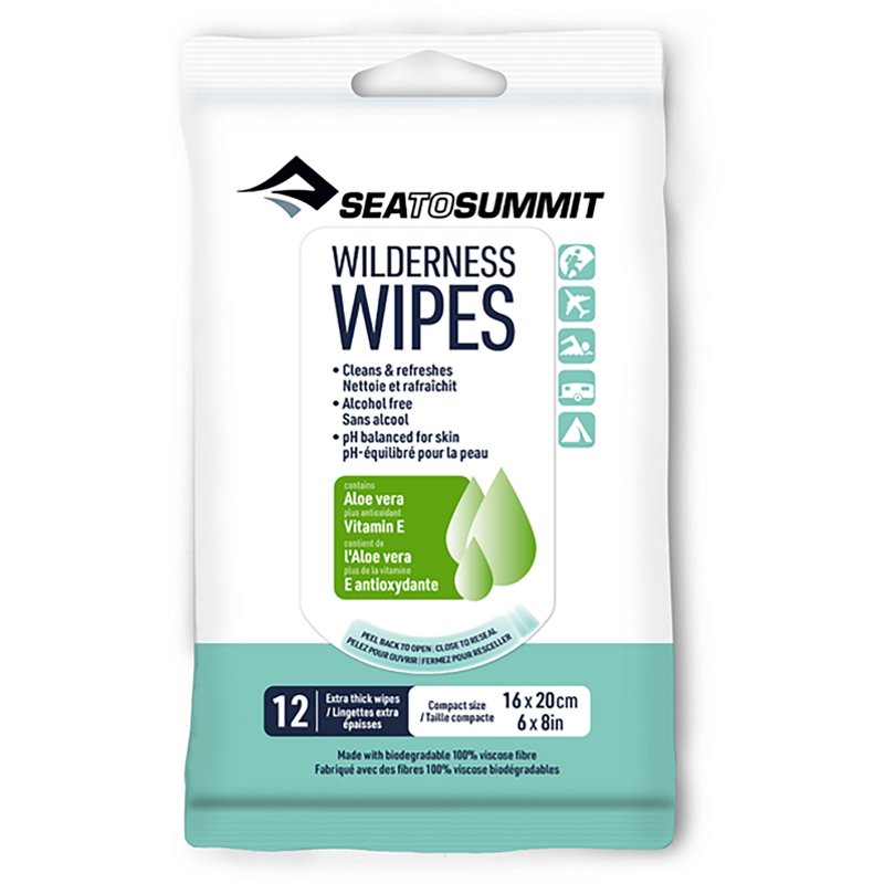 Sea To Summit Wilderness Wipes 12-Count
