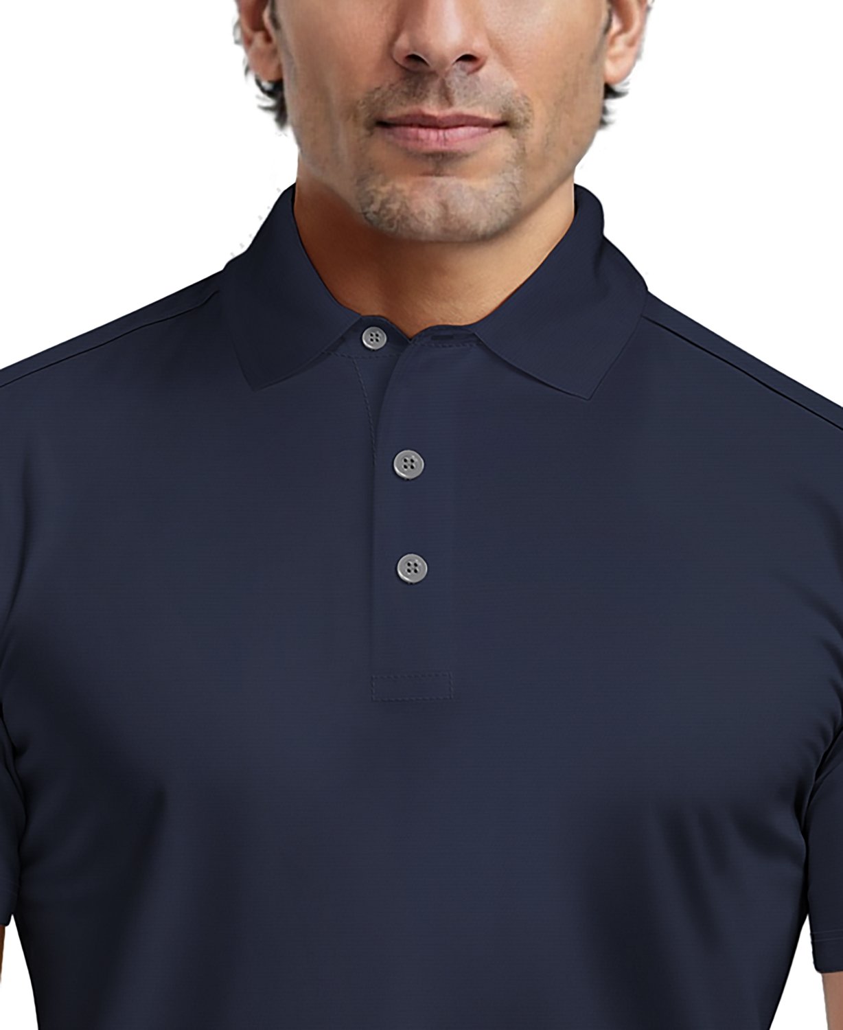 PGA TOUR Men's Solid Cooling Texture Polo Shirt - view number 4