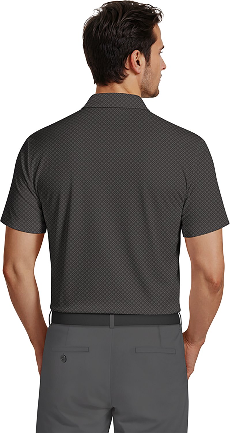 PGA Tour Men's Short Sleeve Essential Geo Printed Polo - view number 2