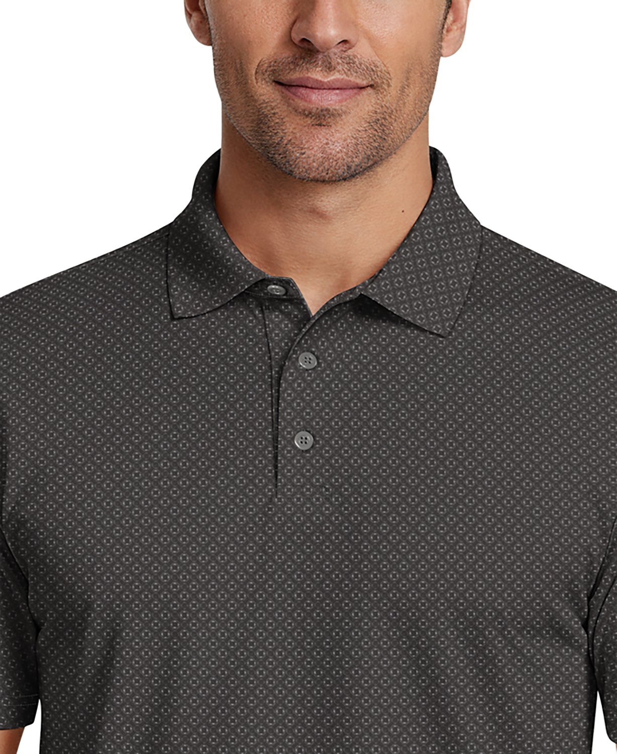 PGA Tour Men's Short Sleeve Essential Geo Printed Polo - view number 4