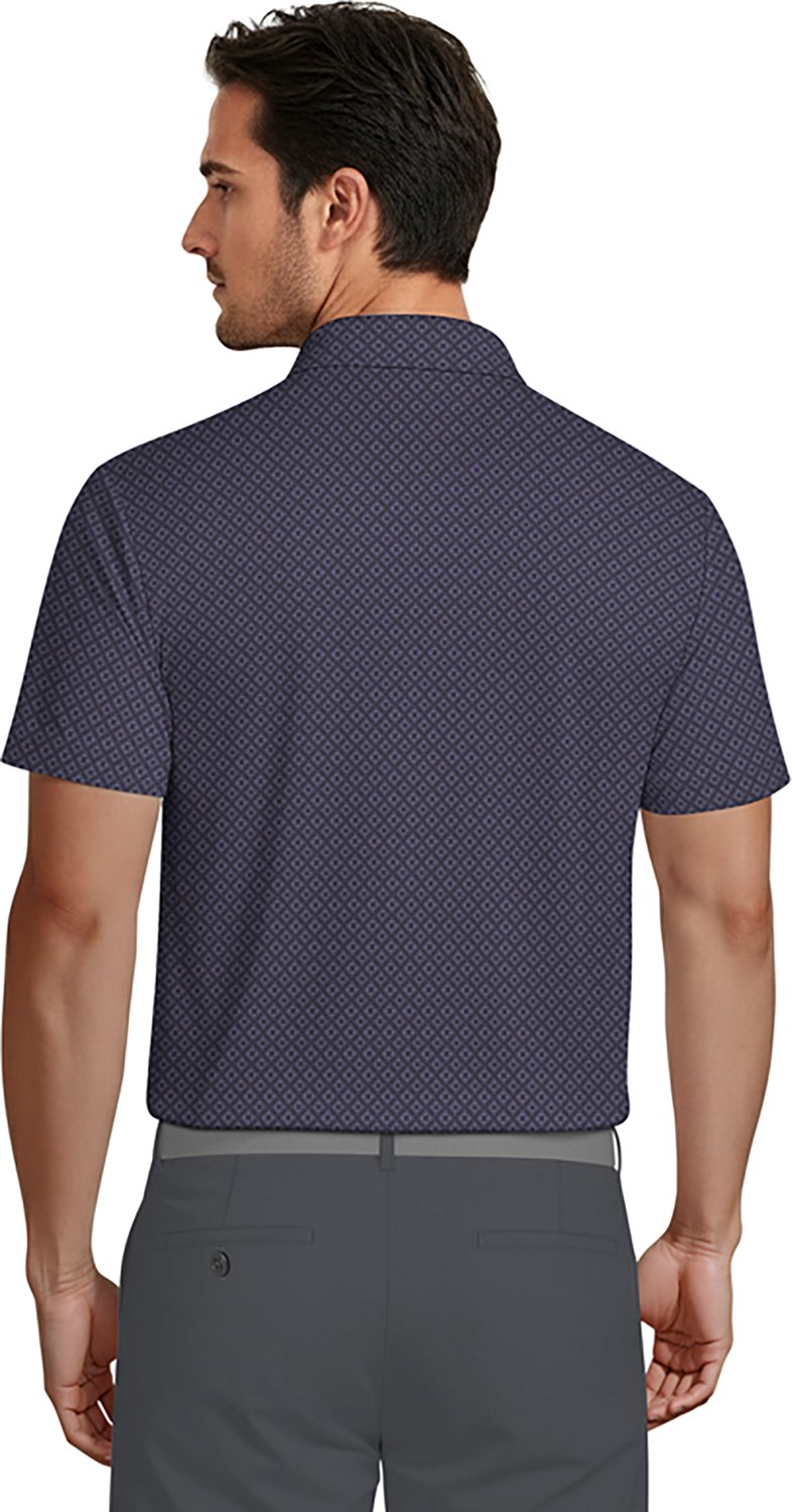 PGA Tour Men's Short Sleeve Essential Geo Printed Polo - view number 2