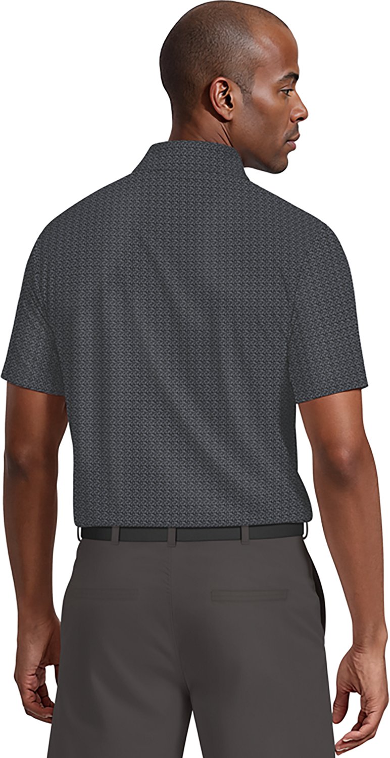 PGA Tour Men's Short Sleeve Golf Flag Geo Essential Printed Polo - view number 2