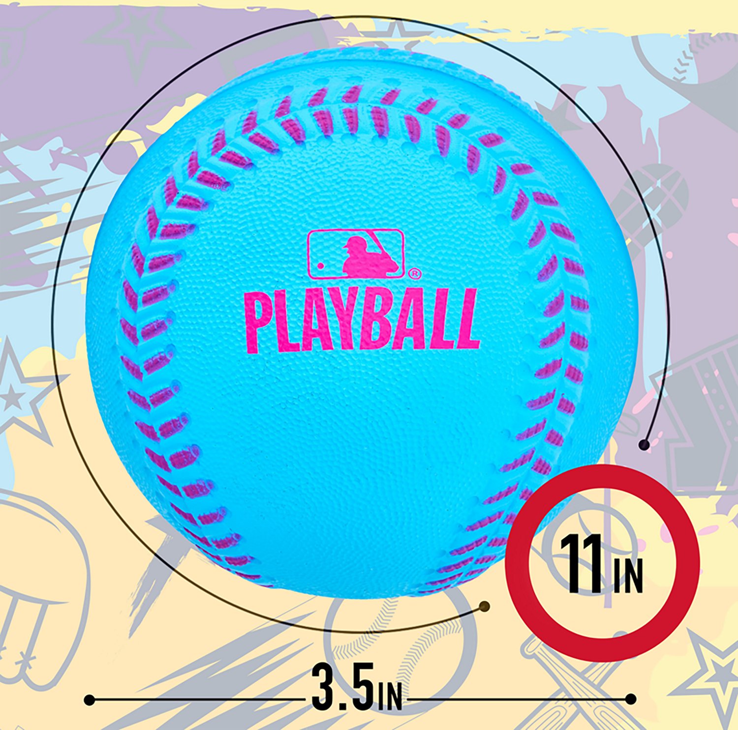 Franklin Sports MLB Play Ball Foam Ball - 4 pack - view number 4