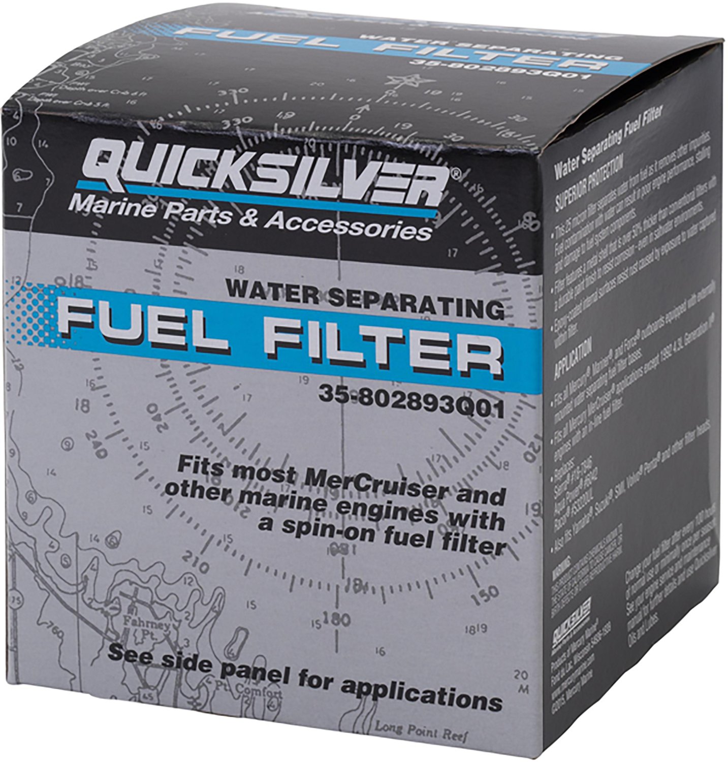 Quicksilver Water Separating Fuel Filter for Mercury/Mariner Outboards - view number 5