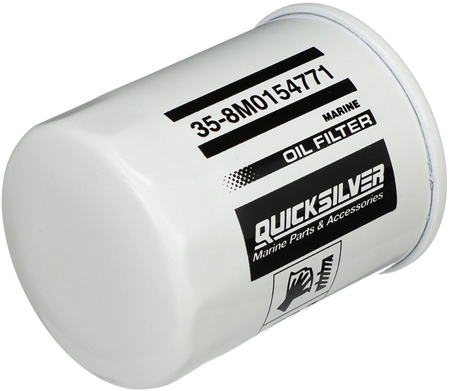 Quicksilver 20 Micron Oil Filter for Various Marine Engines - view number 3