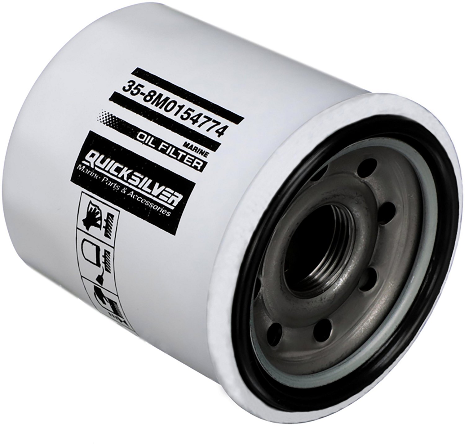 Quicksilver 20 Micron Oil Filter for Various Marine Engines - view number 4