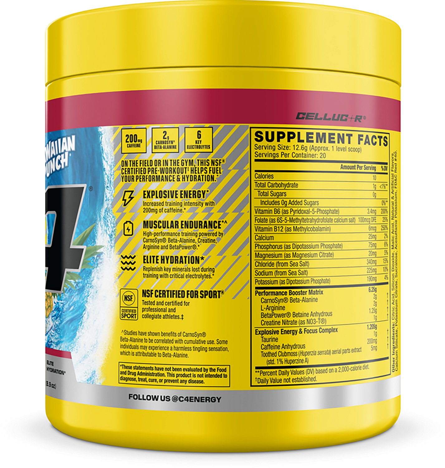 Cellucor C4 Sport Pre-Workout Supplement                                                                                         - view number 2