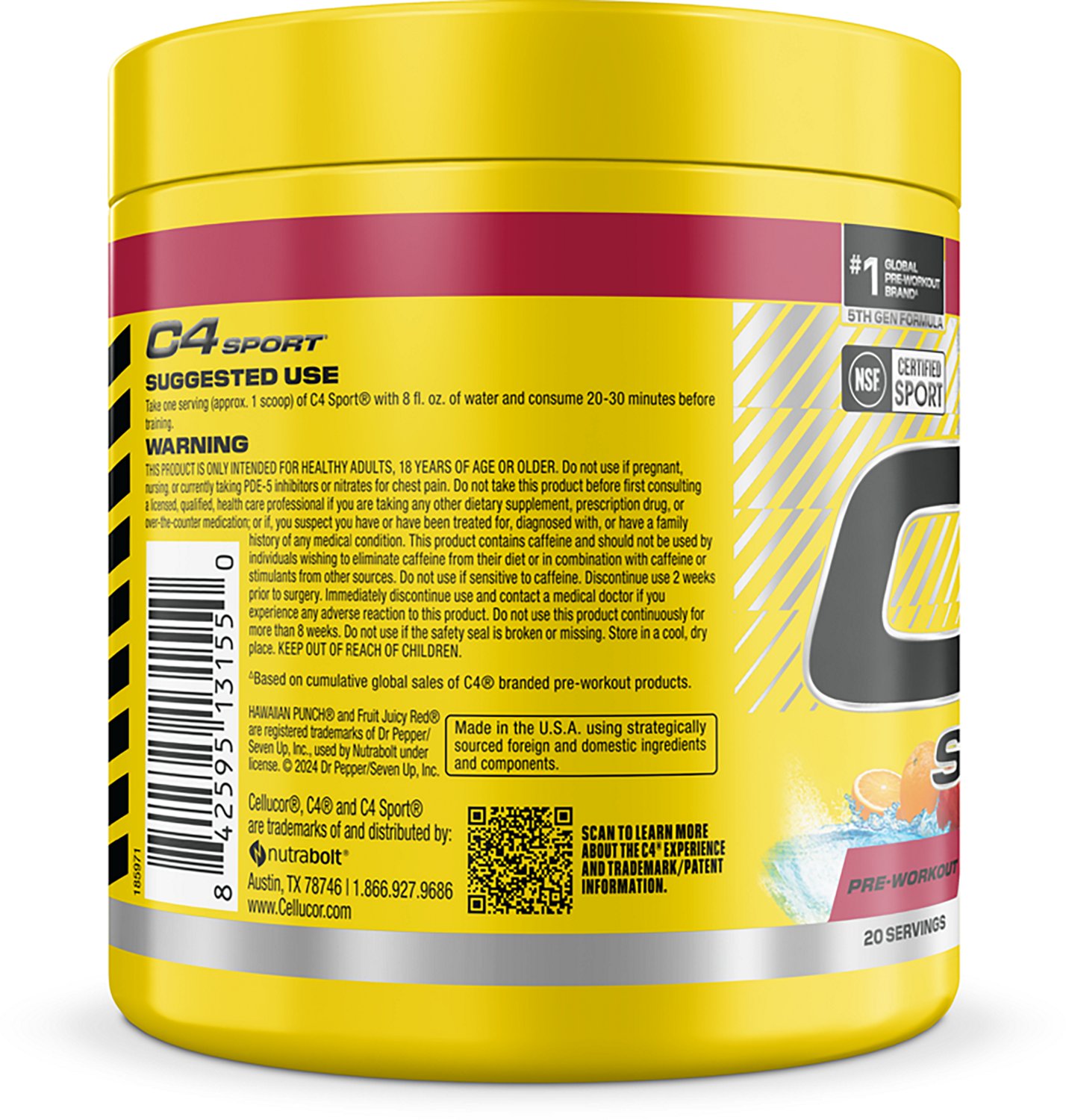 Cellucor C4 Sport Pre-Workout Supplement                                                                                         - view number 3