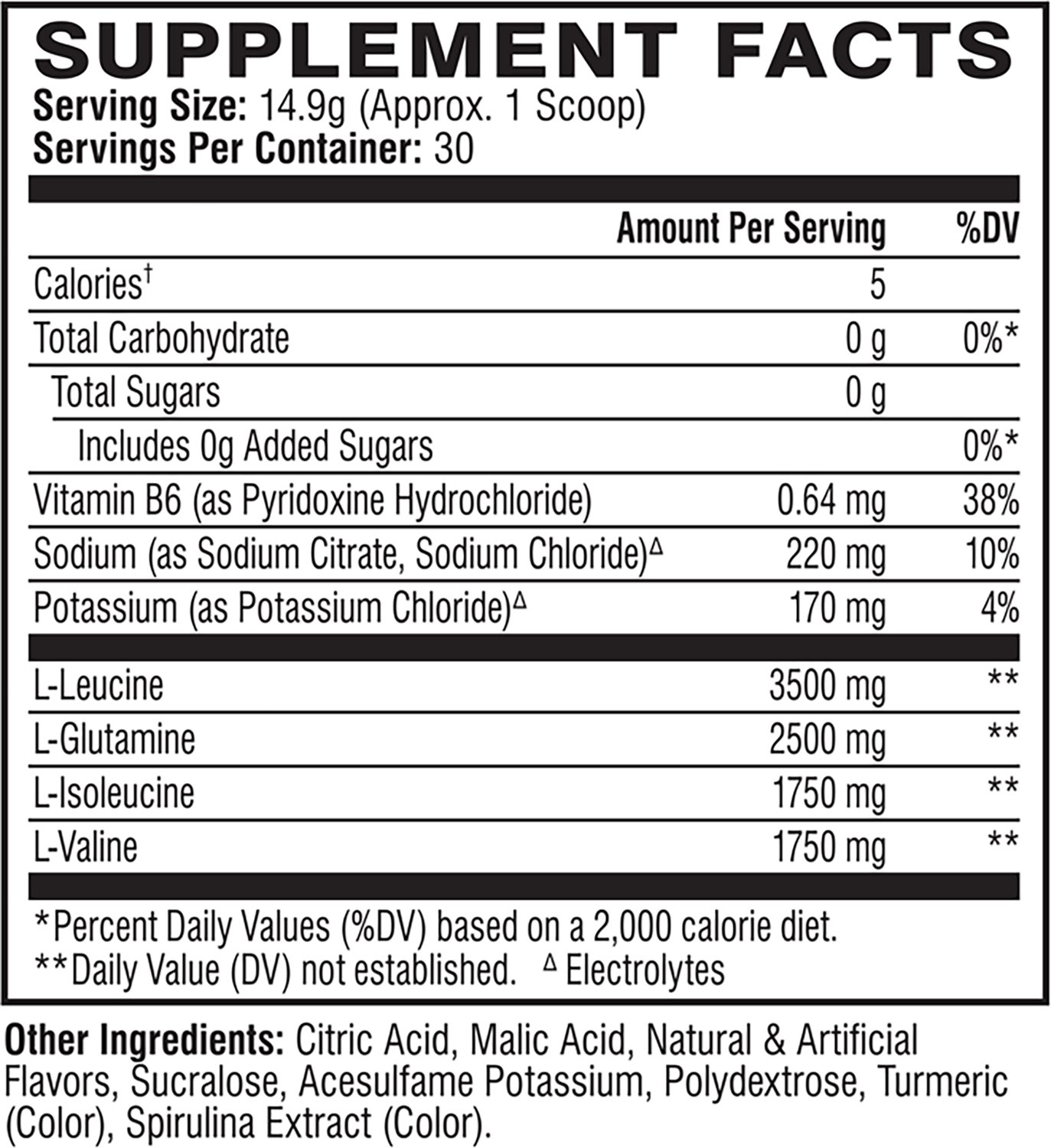 Scivation Xtend Original Freedom Ice BCAA Supplement                                                                             - view number 5