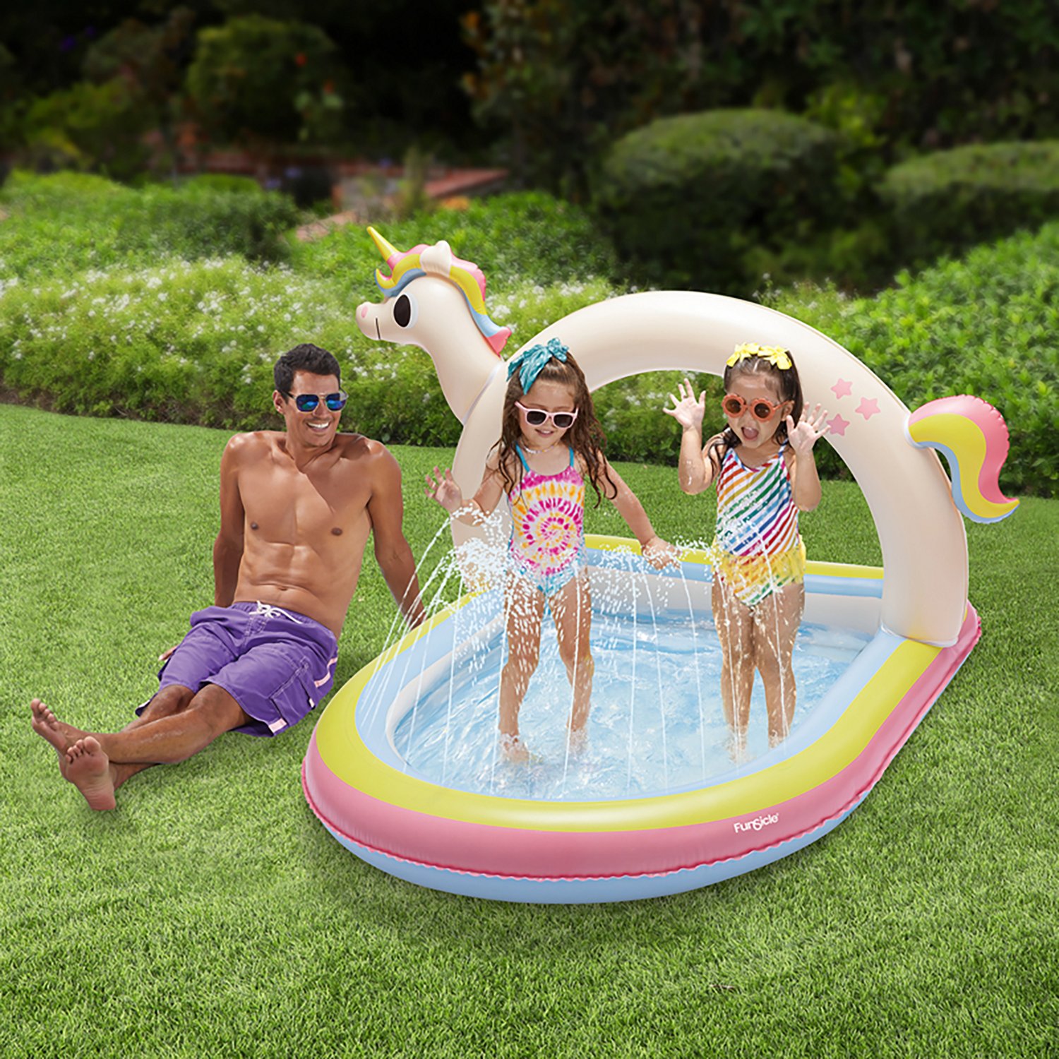 Funsicle RainbowStar Arch Play 'n Spray Pool - view number 4