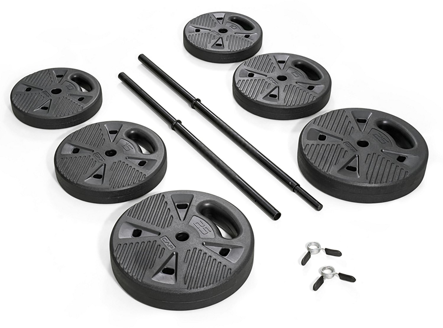 CAP Barbell 100 lb. Vinyl Weight Set