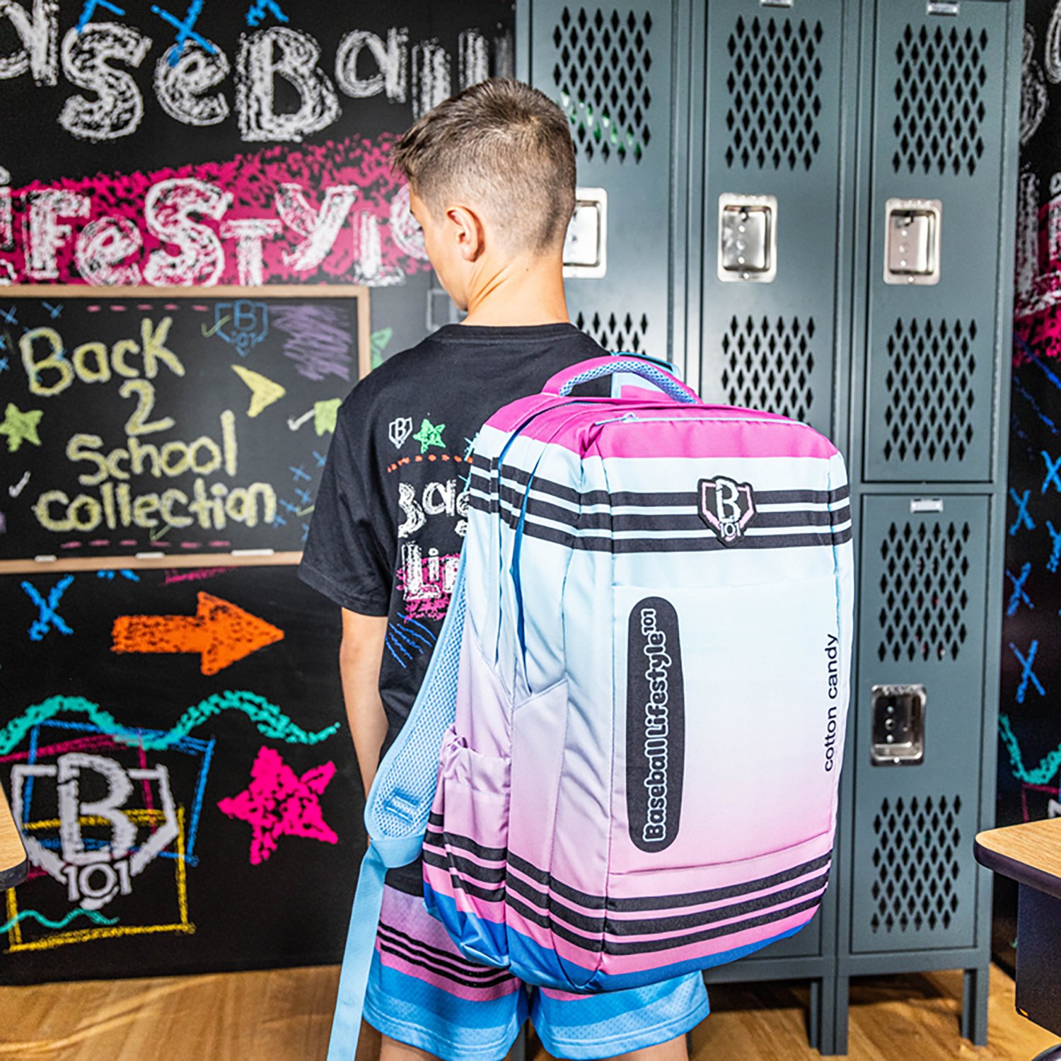 Baseball Lifestyle 101 Crayon Backpack - view number 4