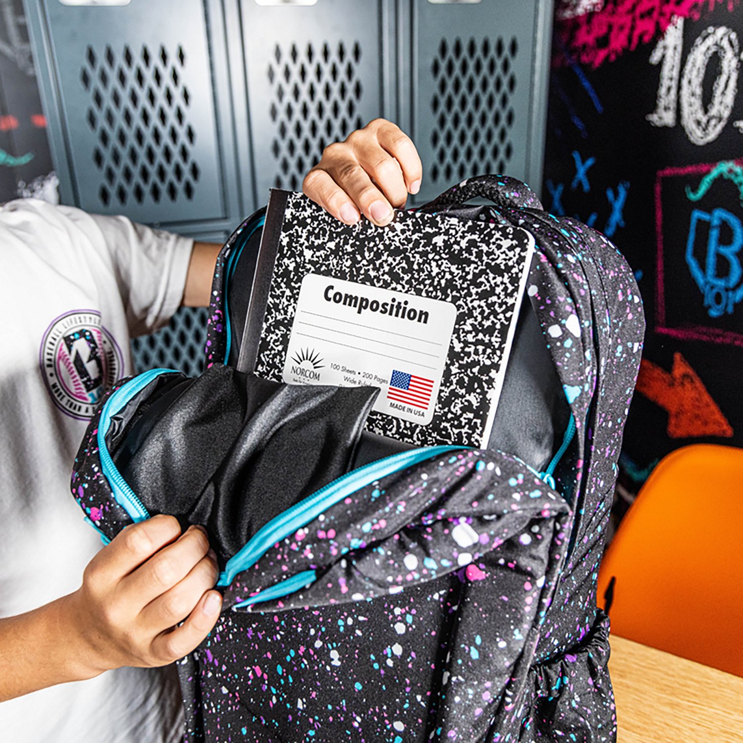 Baseball Lifestyle 101 Splatter Backpack - view number 8