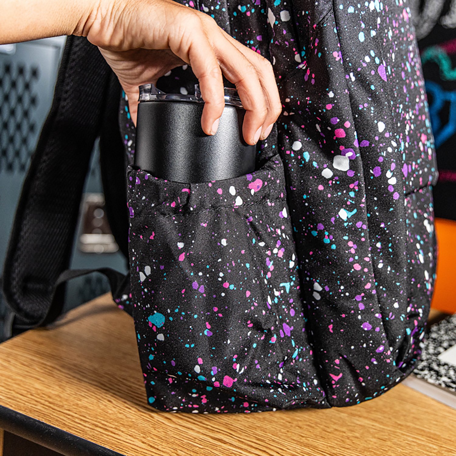 Baseball Lifestyle 101 Splatter Backpack