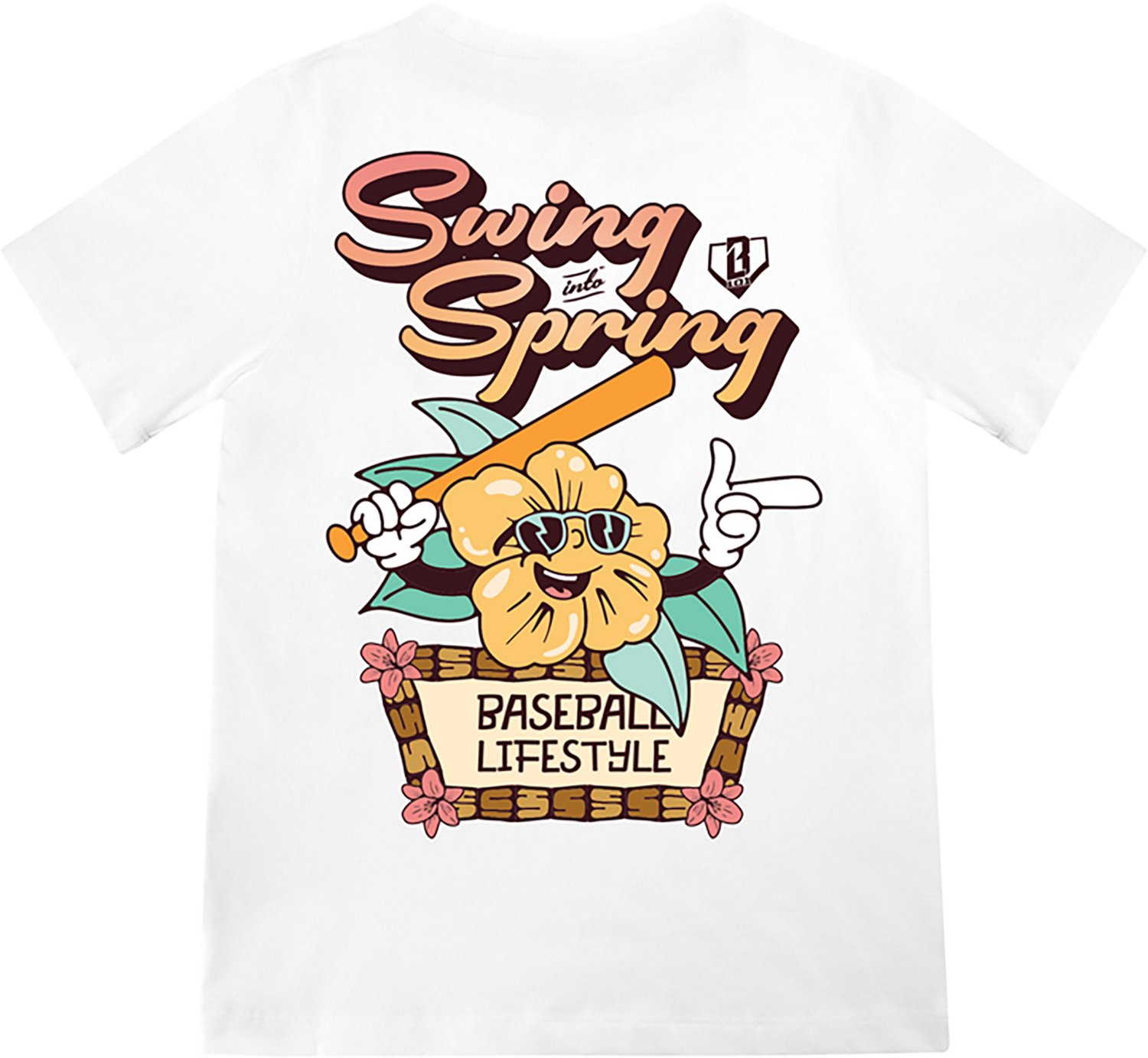 Baseball Lifestyle 101 Boys' Swing Into Spring Graphic T-shirt - view number 2