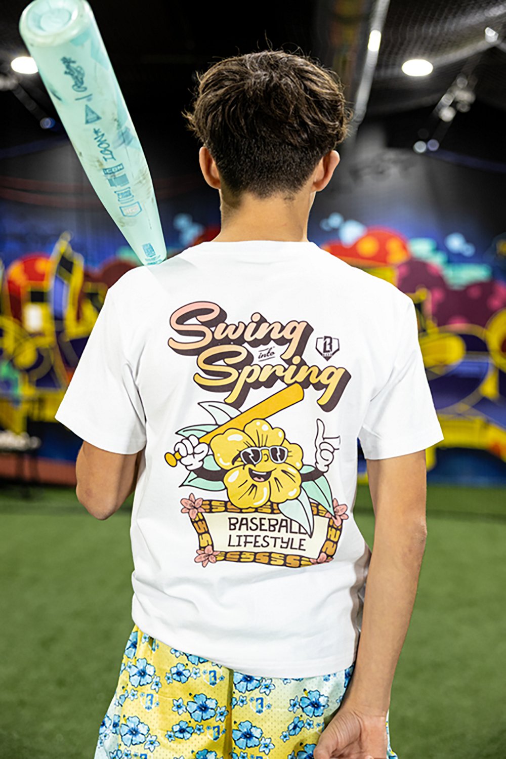 Baseball Lifestyle 101 Boys' Swing Into Spring Graphic T-shirt - view number 3