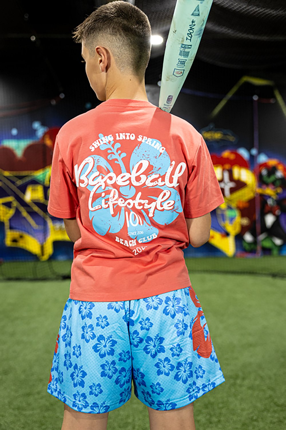 Baseball Lifestyle 101 Boys' Baseball Beach Club Graphic T-shirt - view number 5