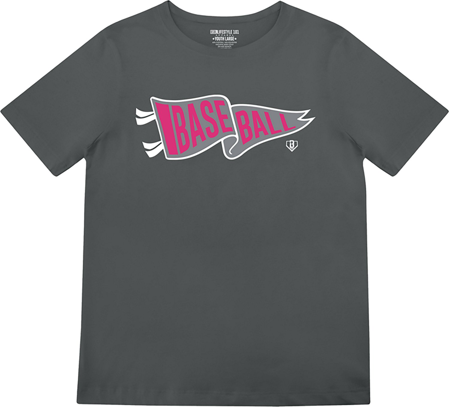 Baseball Lifestyle 101 Boys' Pennant Graphic T-shirt