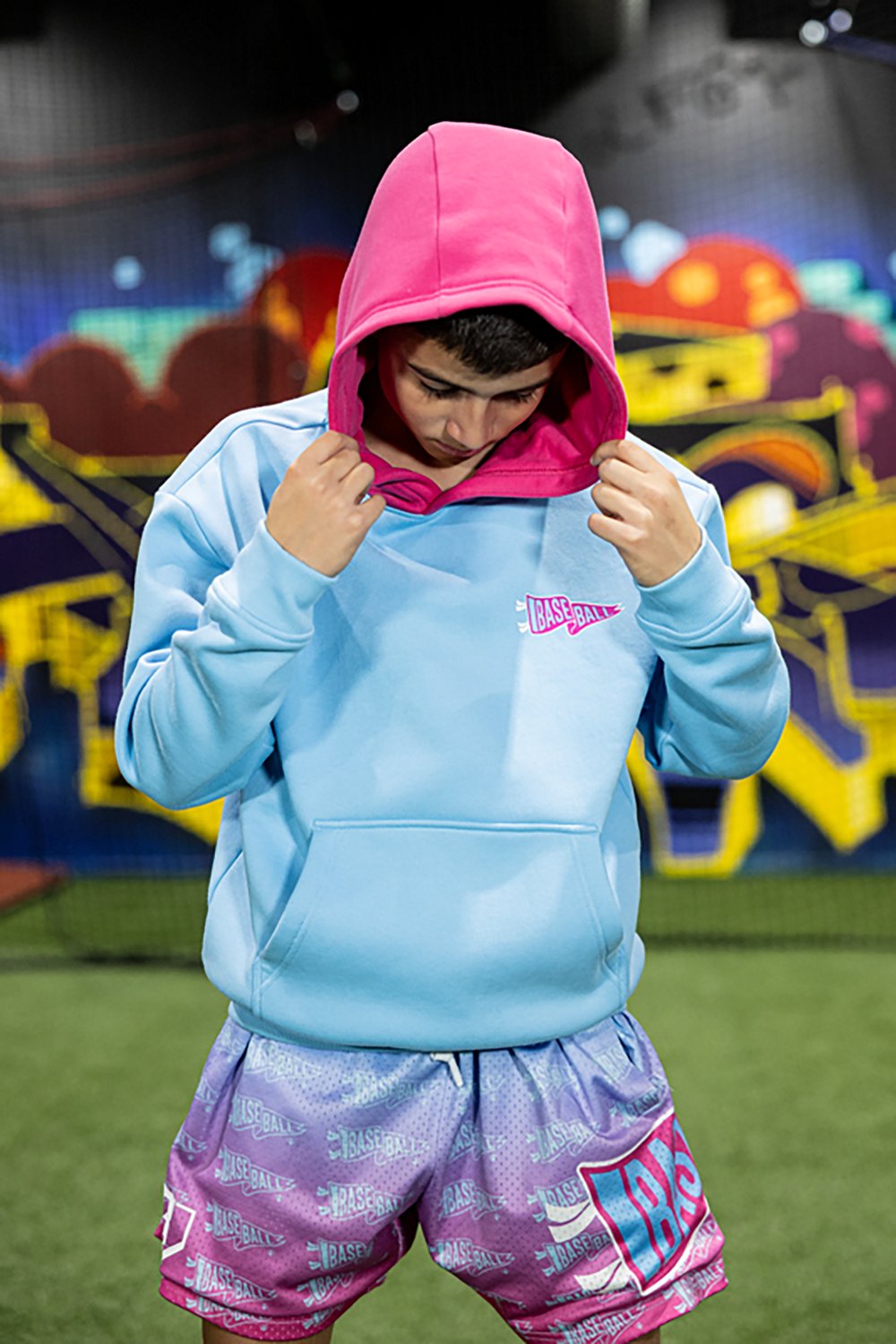 Baseball Lifestyle 101 Boys' Pennant Hoodie - view number 3