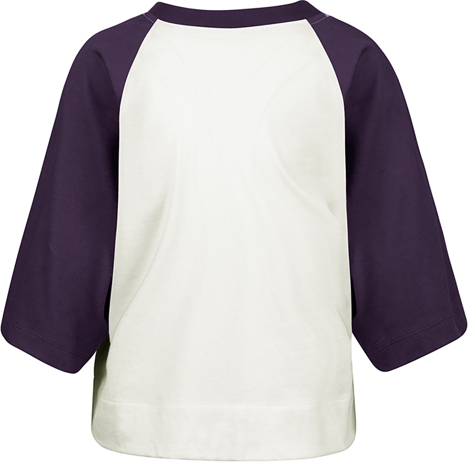 47 Women's LSU Infield Shift Raglan Crop T-shirt - view number 2