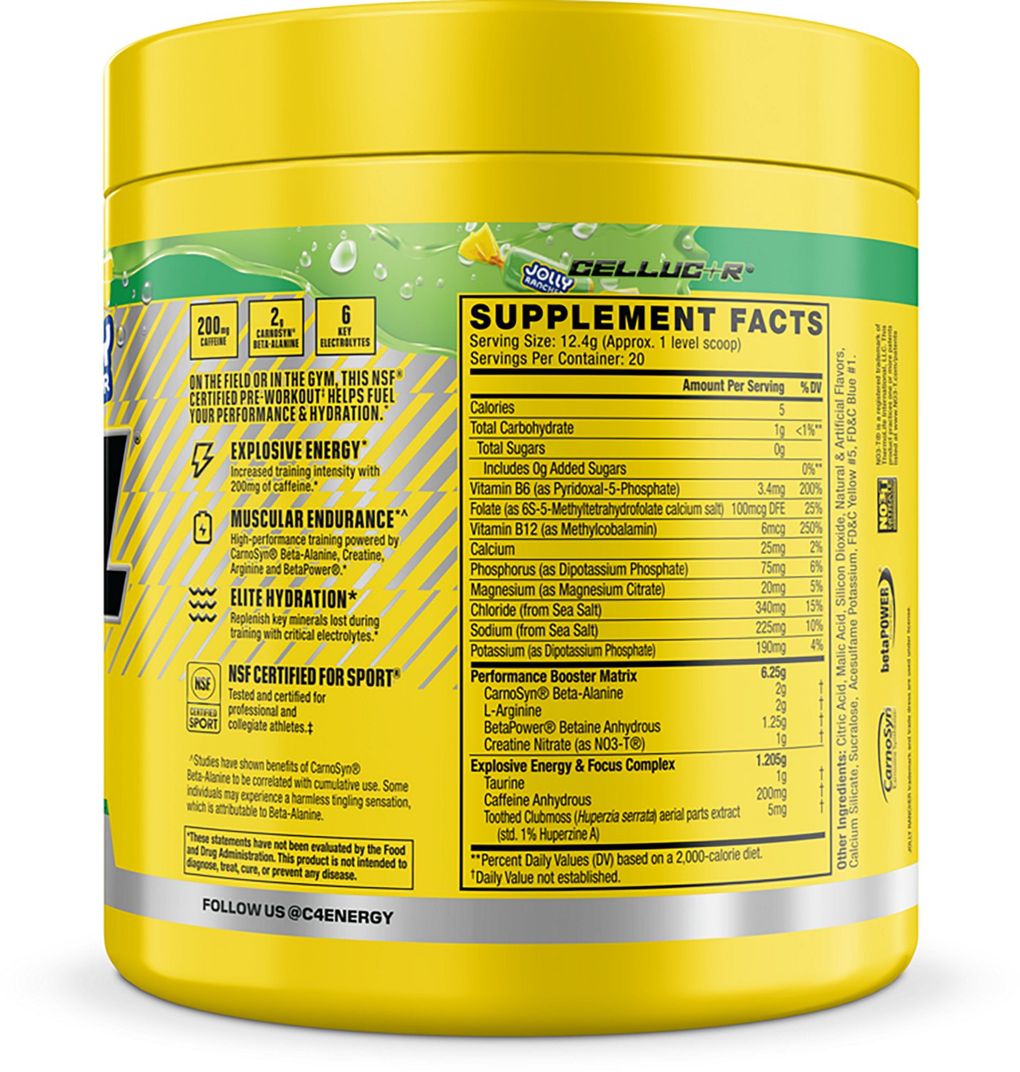 Cellucor C4 Sport Pre-Workout - 20 servings - view number 2