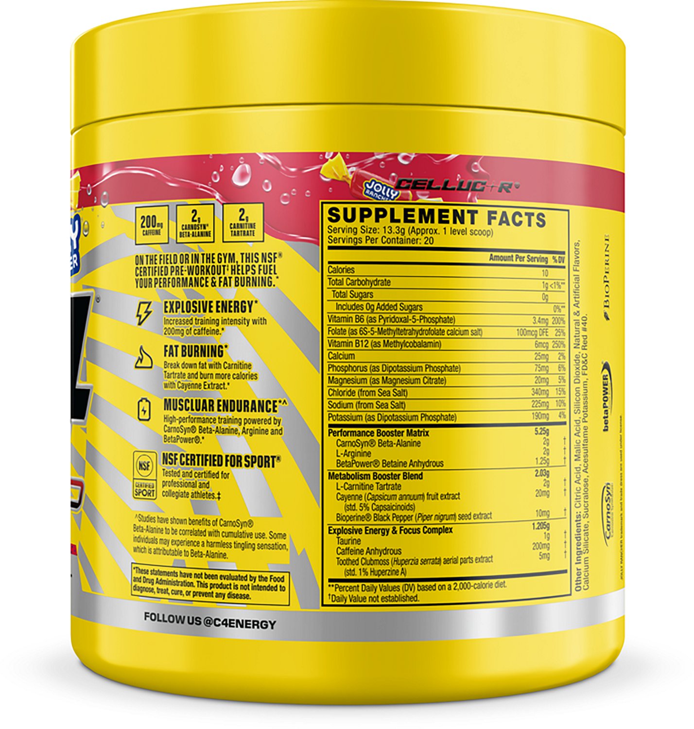 Cellucor C4 Sport Ripped Pre-Workout - 20 servings - view number 2