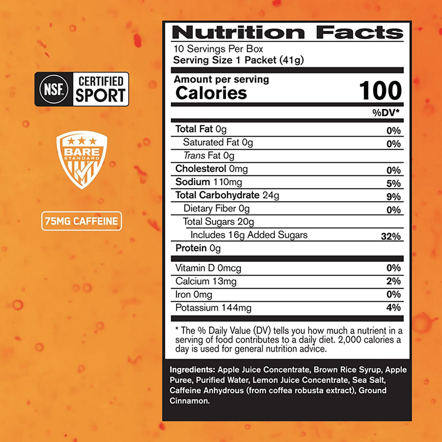 Bare Performance Nutrition Go Gel Caffeinated Mixed - view number 2