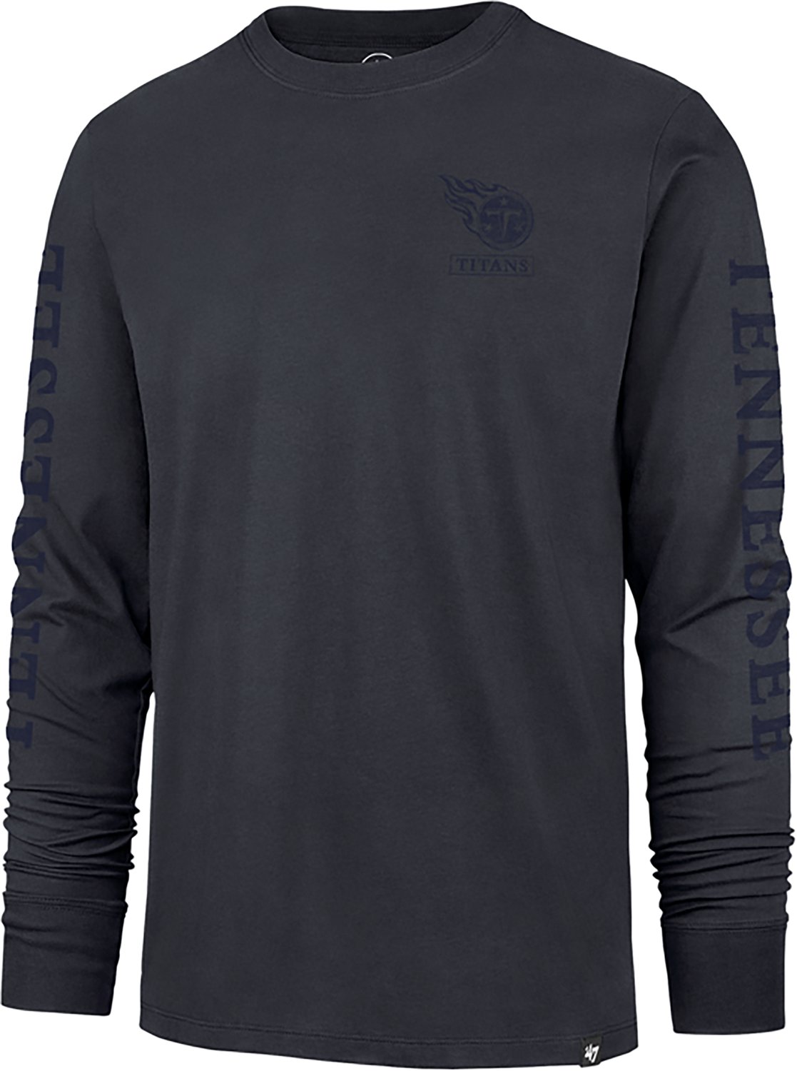 '47 Tennessee Titans Triple Down Franklin Long Sleeve T-shirt  - view number 3