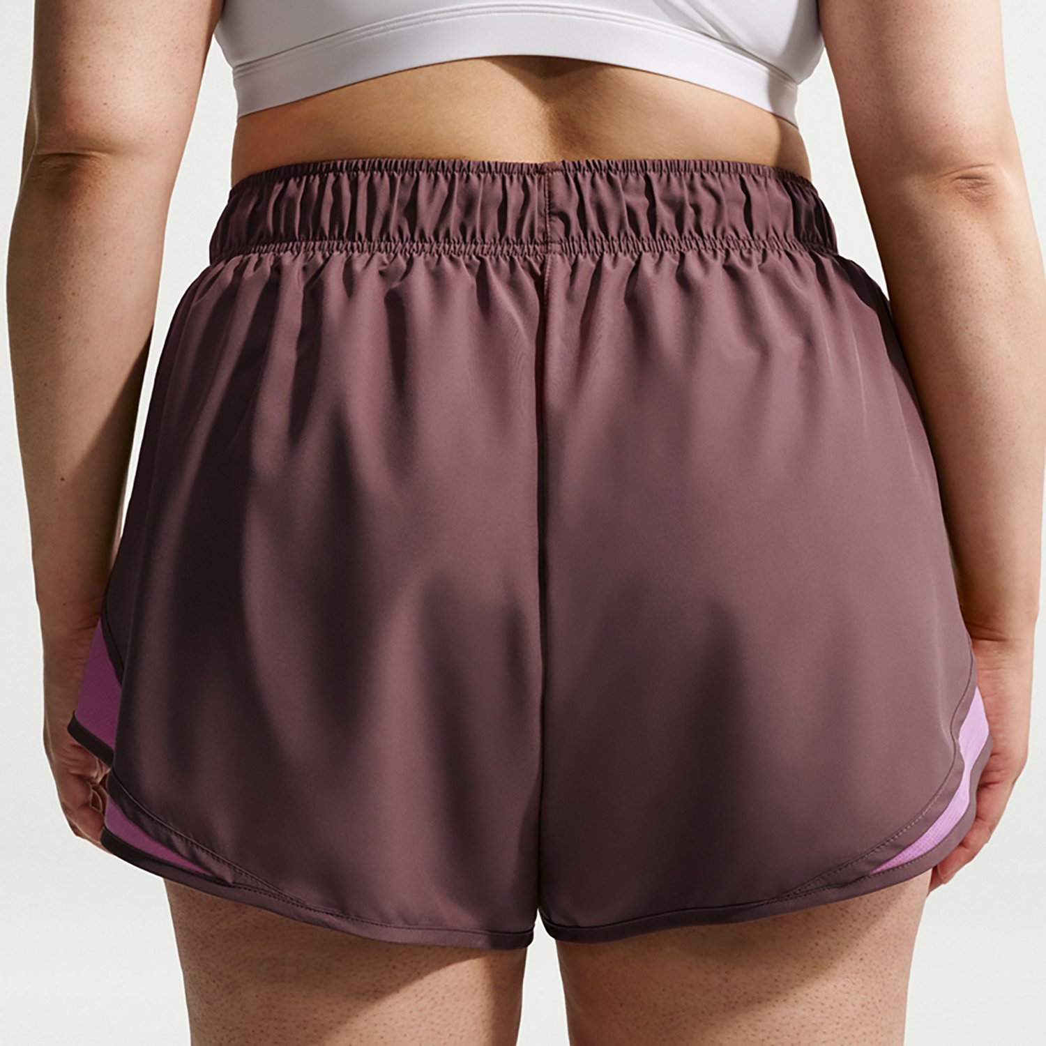 Nike Women's Tempo Dri-FIT Mid Rise Plus Size Running Shorts 3 in - view number 5