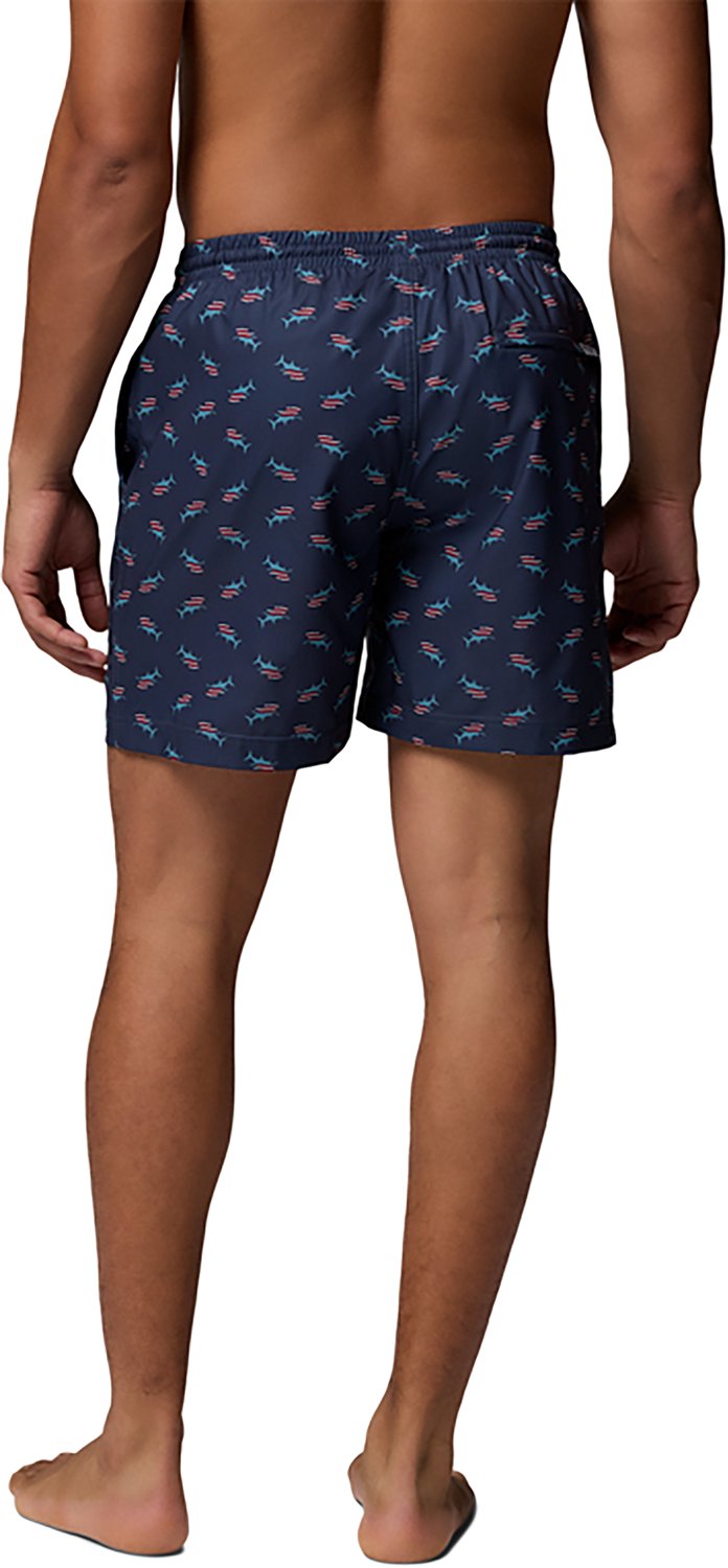 Columbia Sportswear Men's PFG Rambler Printed Water Shorts 6 in - view number 2