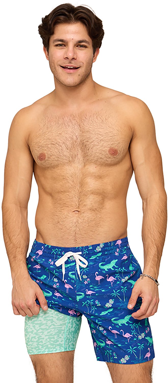 Chubbies Men's The Swamp & Circumstances Classic Lined Swim Trunks 7 in - view number 4