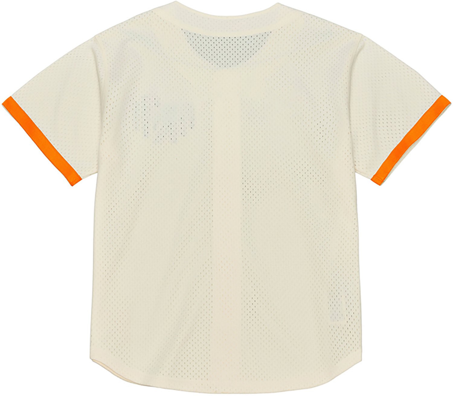 Mitchell & Ness Men’s University of Tennessee Mesh Button Front Baseball Jersey - view number 2